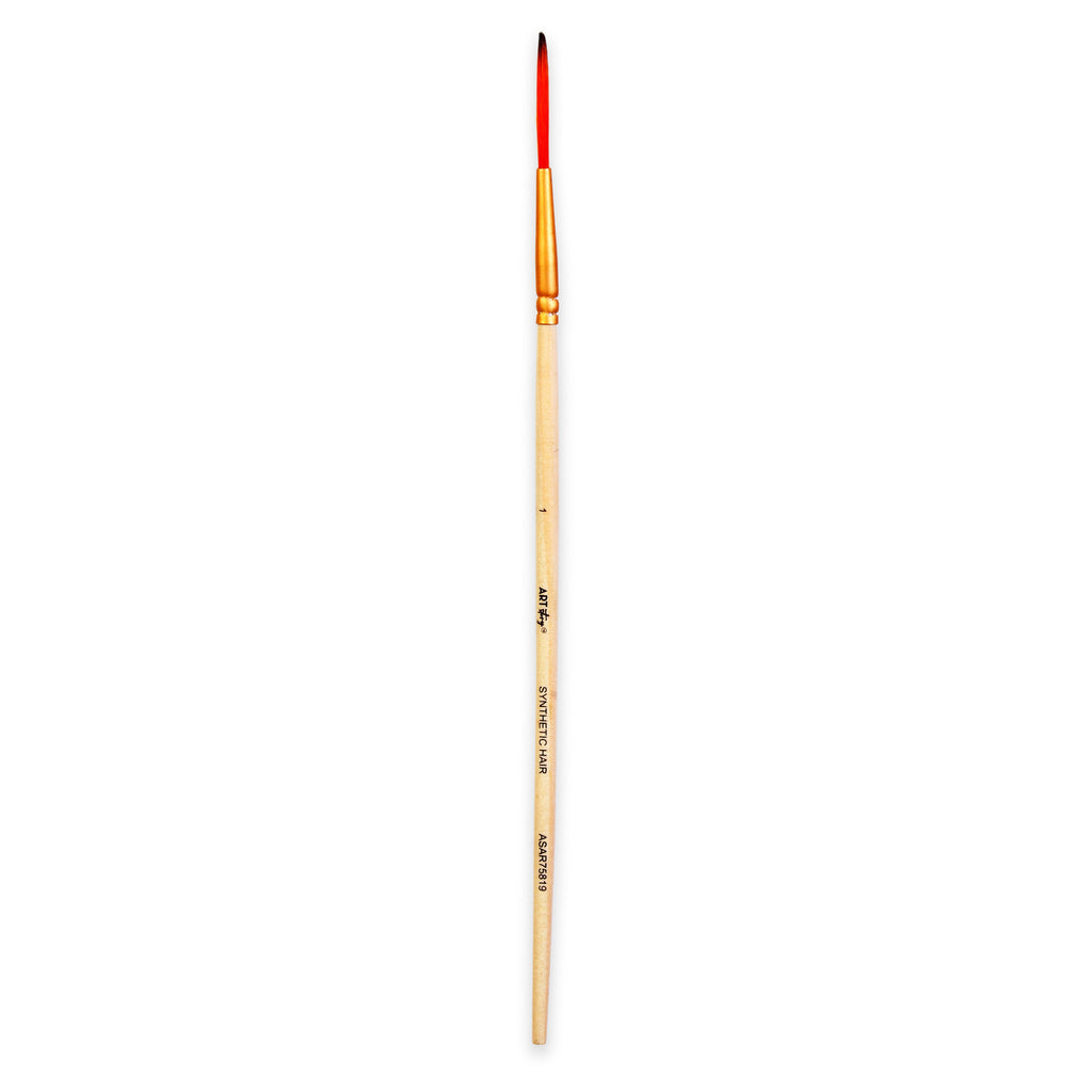 Liner Brush Synthetic Hair Size 1 Handle Length 150mm