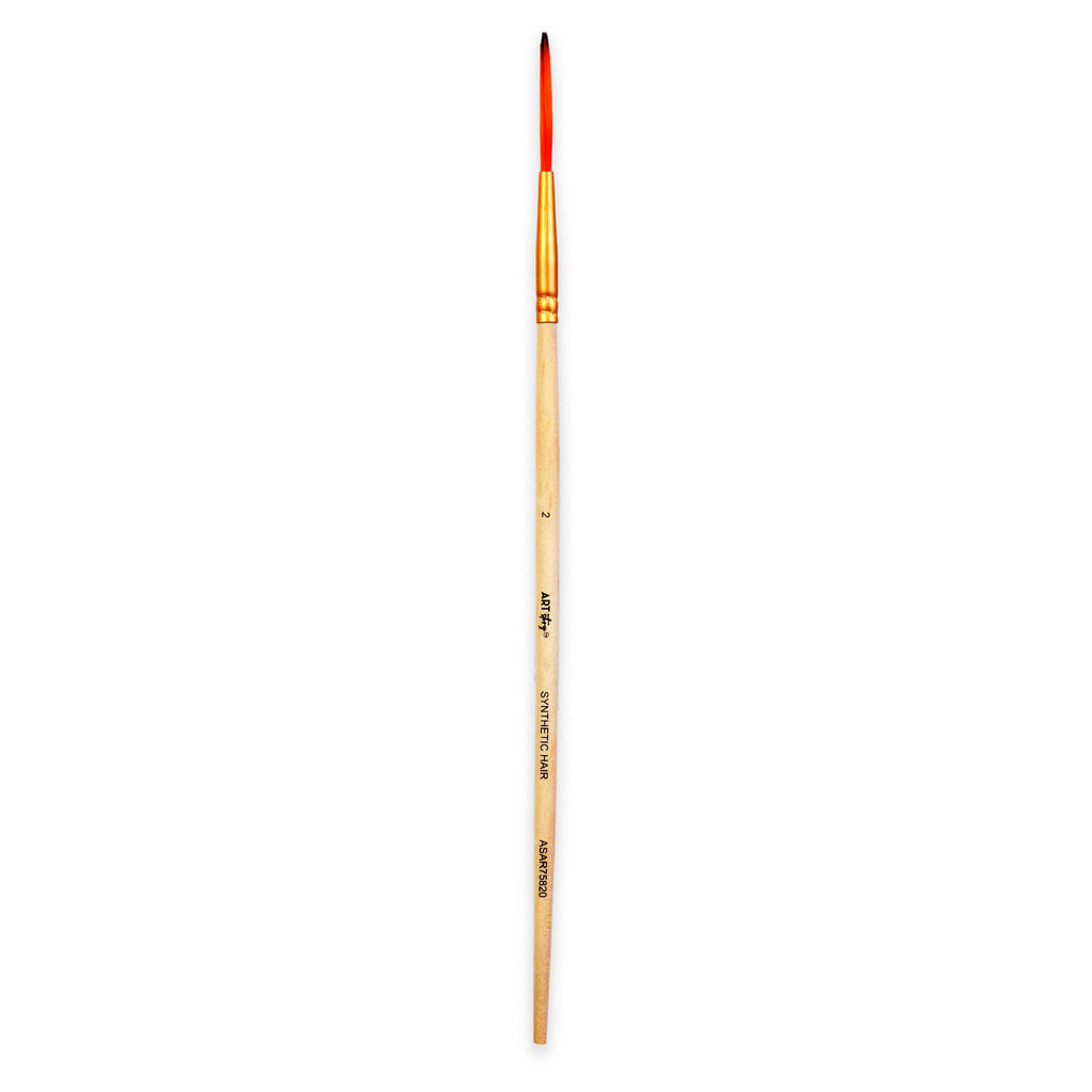 Liner Brush Synthetic Hair Size 2 Handle Length 150mm