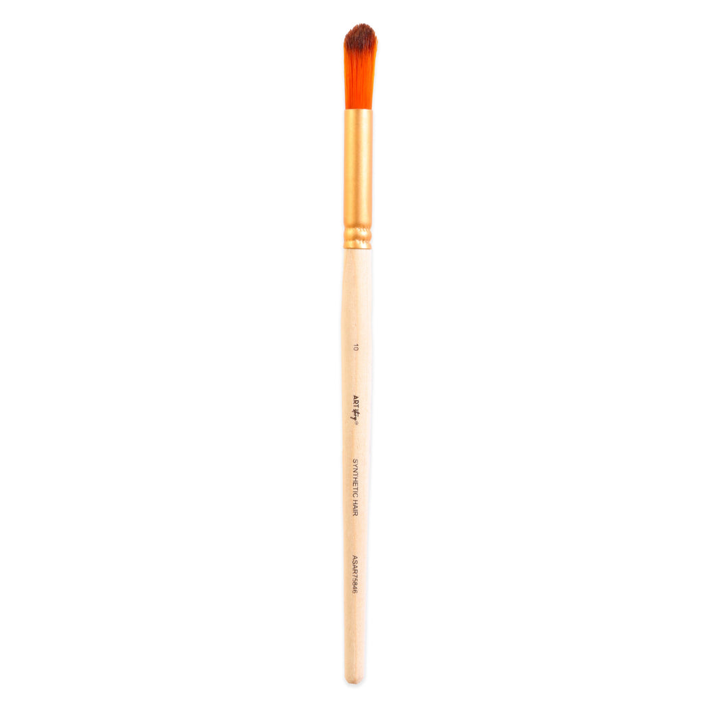 Deer Foot Brush Synthetic Hair Size 10 Handle Length 150mm 1pc