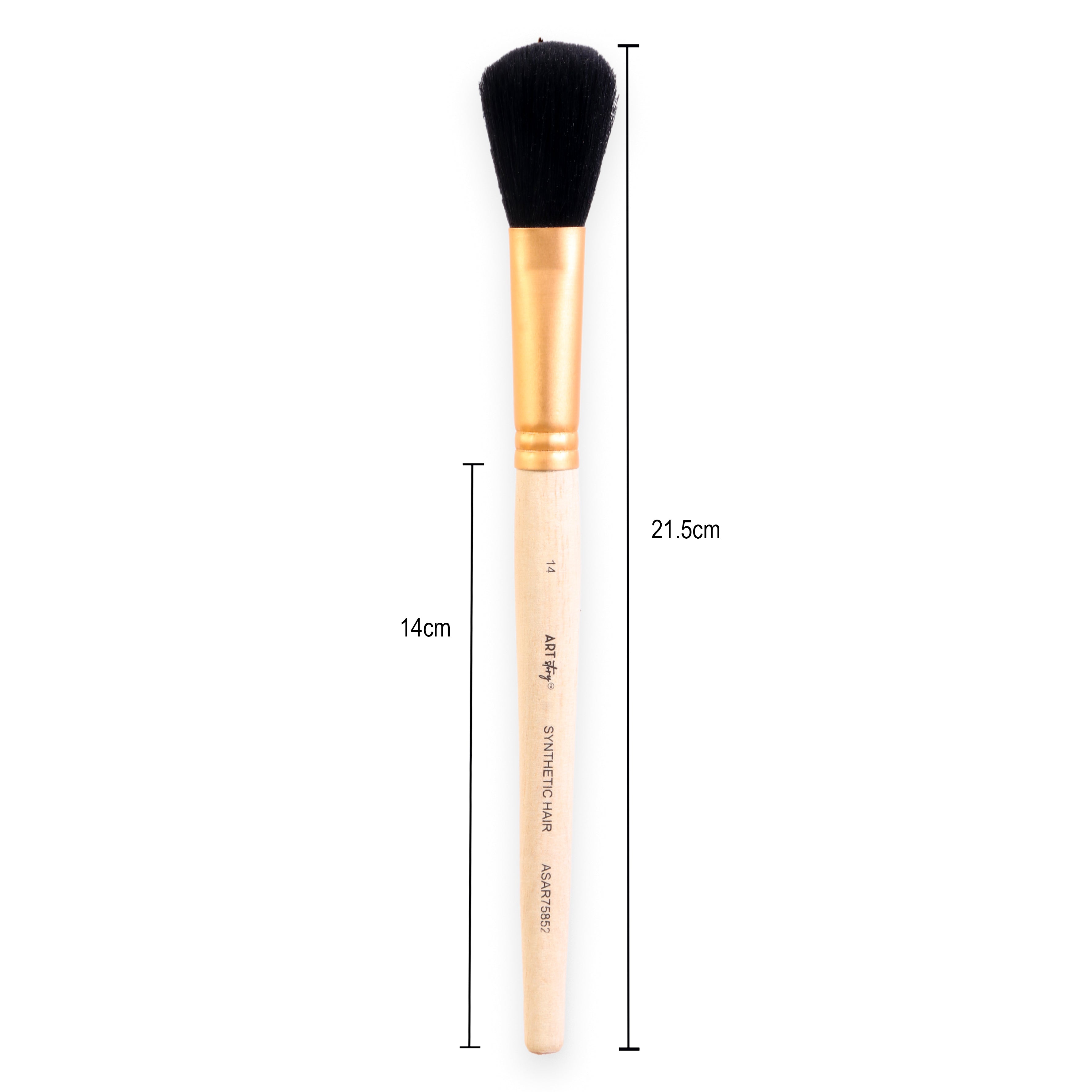Mop Brush Synthetic Hair Size 14 Handle Length 150mm 1 pc
