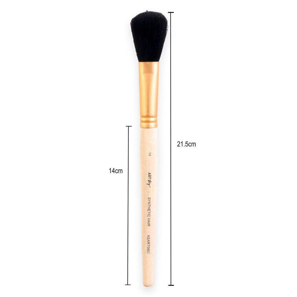 Mop Brush Synthetic Hair Size 14 Handle Length 150mm 1 pc