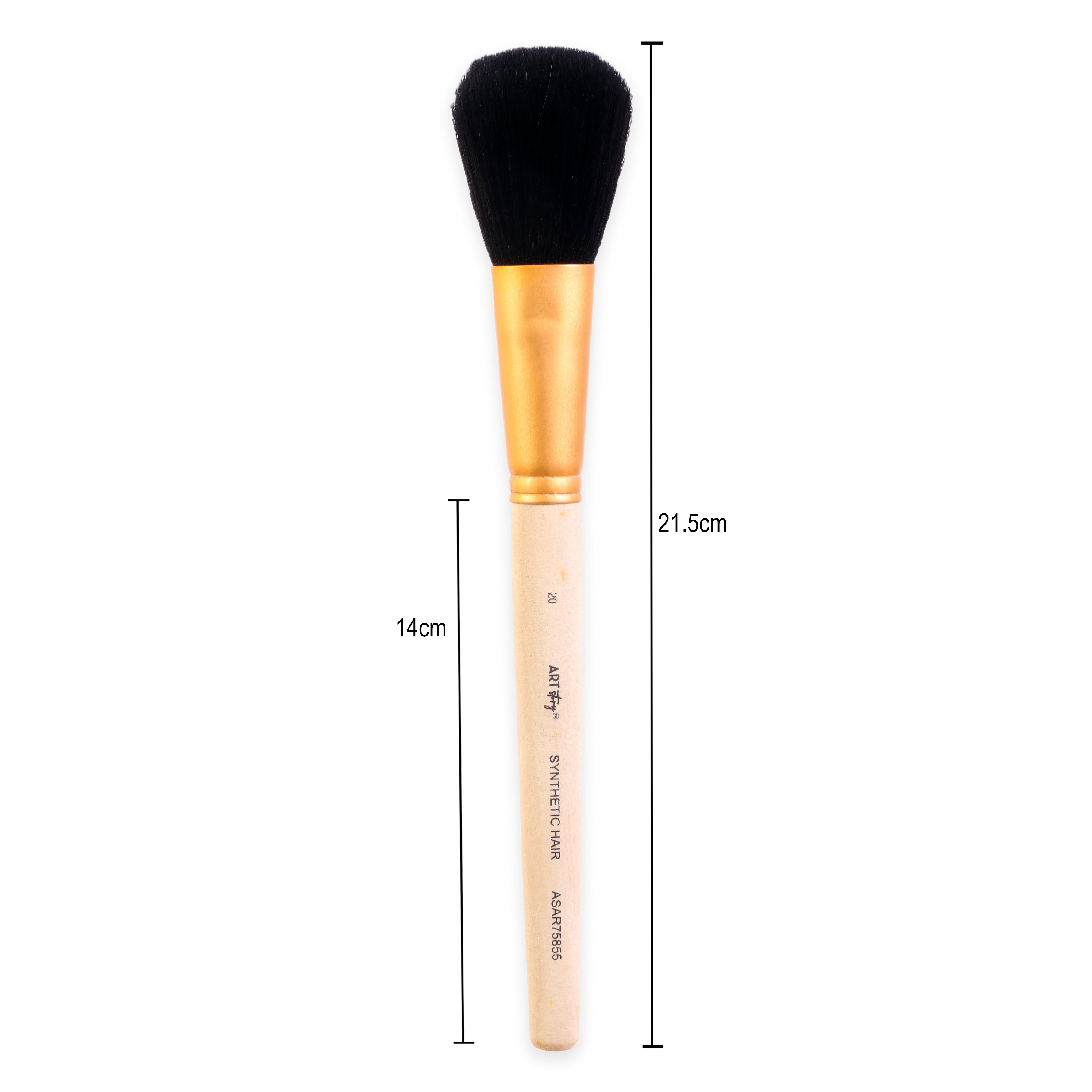 Mop Brush Synthetic Hair Size 20 Handle Length 150mm 1 pc