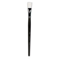 Premium Flat Brush Synthetic Hair Handle Length 200mm Size 10 1 pc