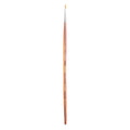 Rosewood Round Brush Synthetic Hair Handle Length 200mm Size 1 1 pc