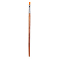 Rosewood Flat Brush Synthetic Hair Handle Length 200mm Size 4 1 pc