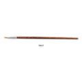 Rosewood Detailer Brush Synthetic Hair Handle Length 200mm Size 0 1 pc