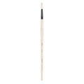 Synthetic Hog Hair Oil Round Brush Handle Length 200mm Size 8 1 pc
