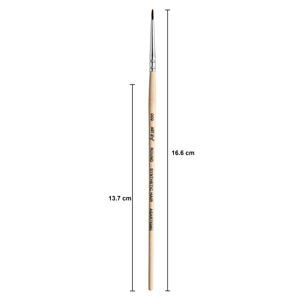 Watercolour Round Brush Synthetic (000) 165mm