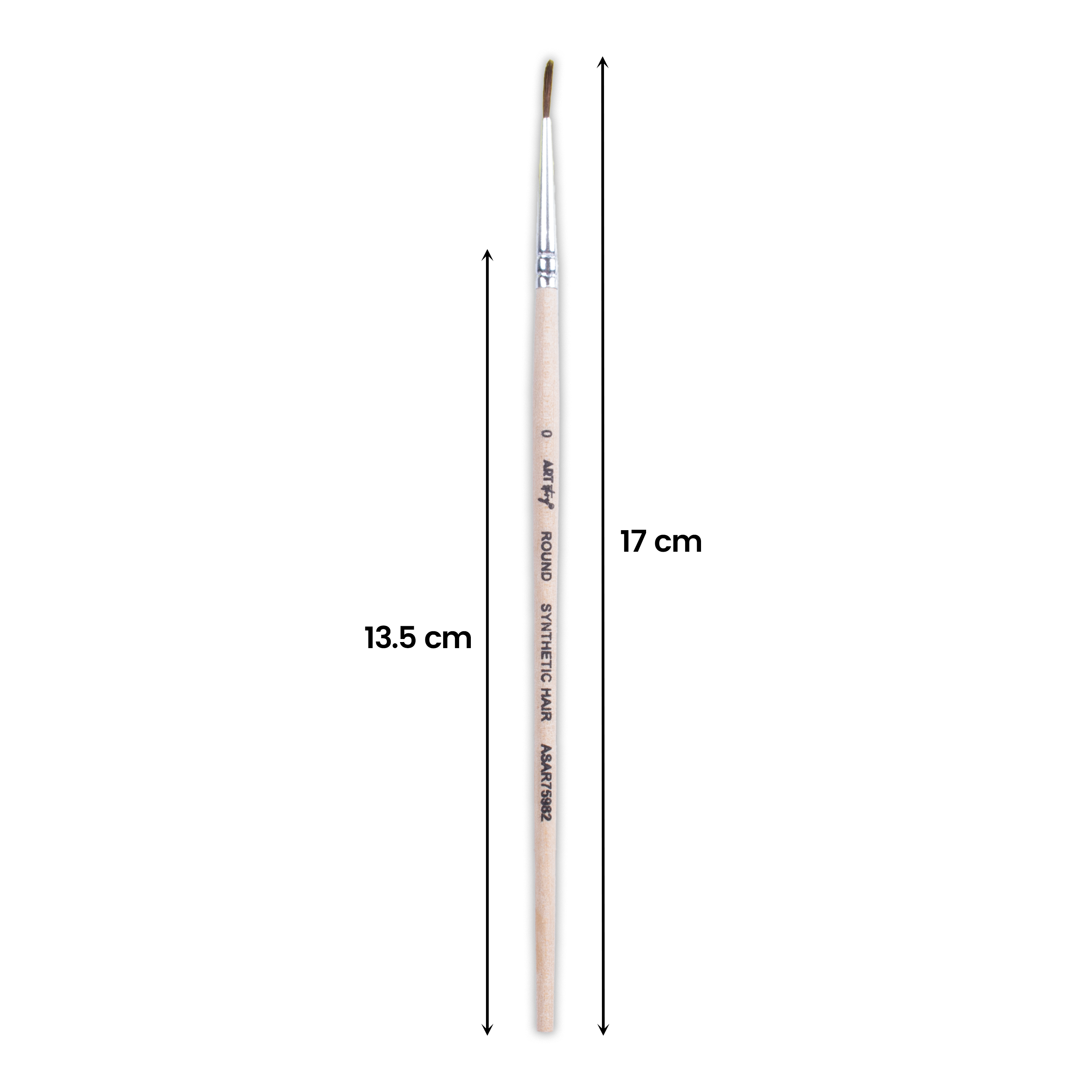Watercolour Round Brush Synthetic (0) 165mm 1 pc