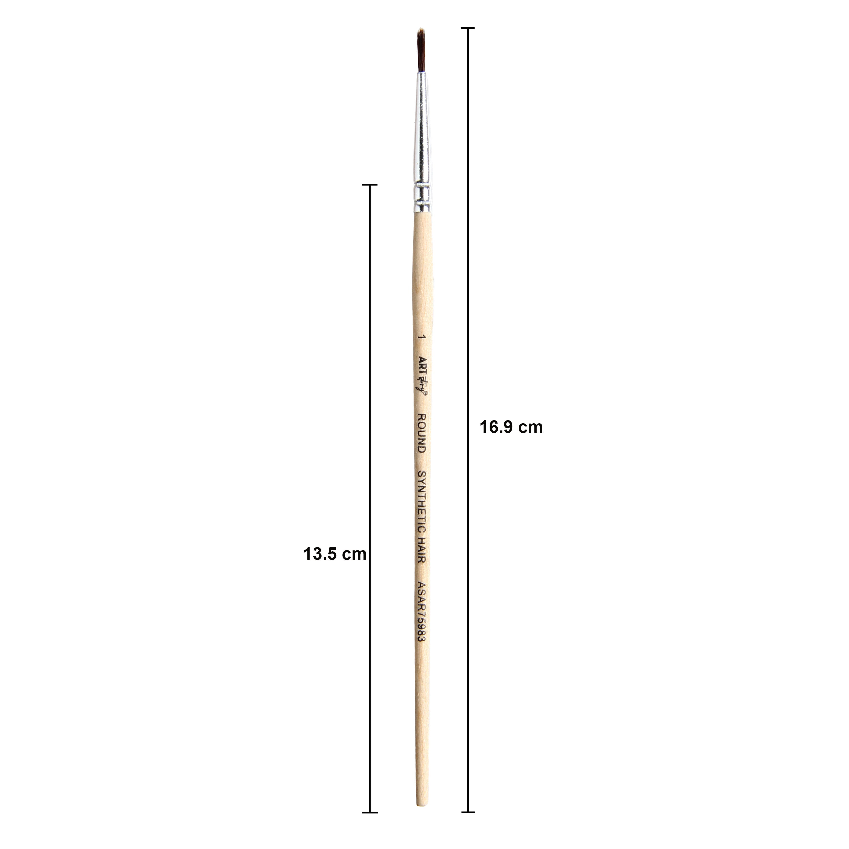 Watercolour Round Brush Synthetic (1) 165mm
