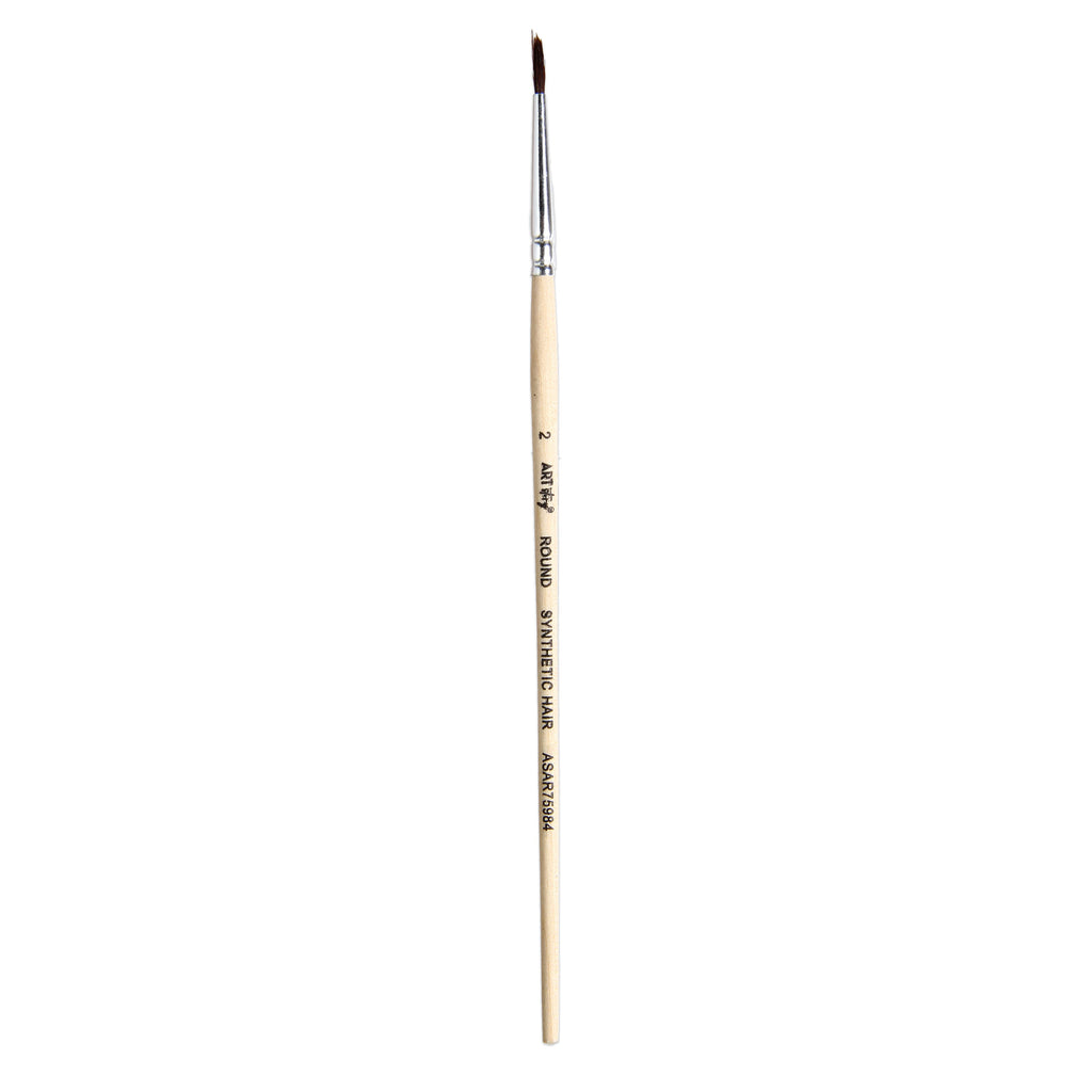 Watercolour Round Brush Synthetic (2) 165mm