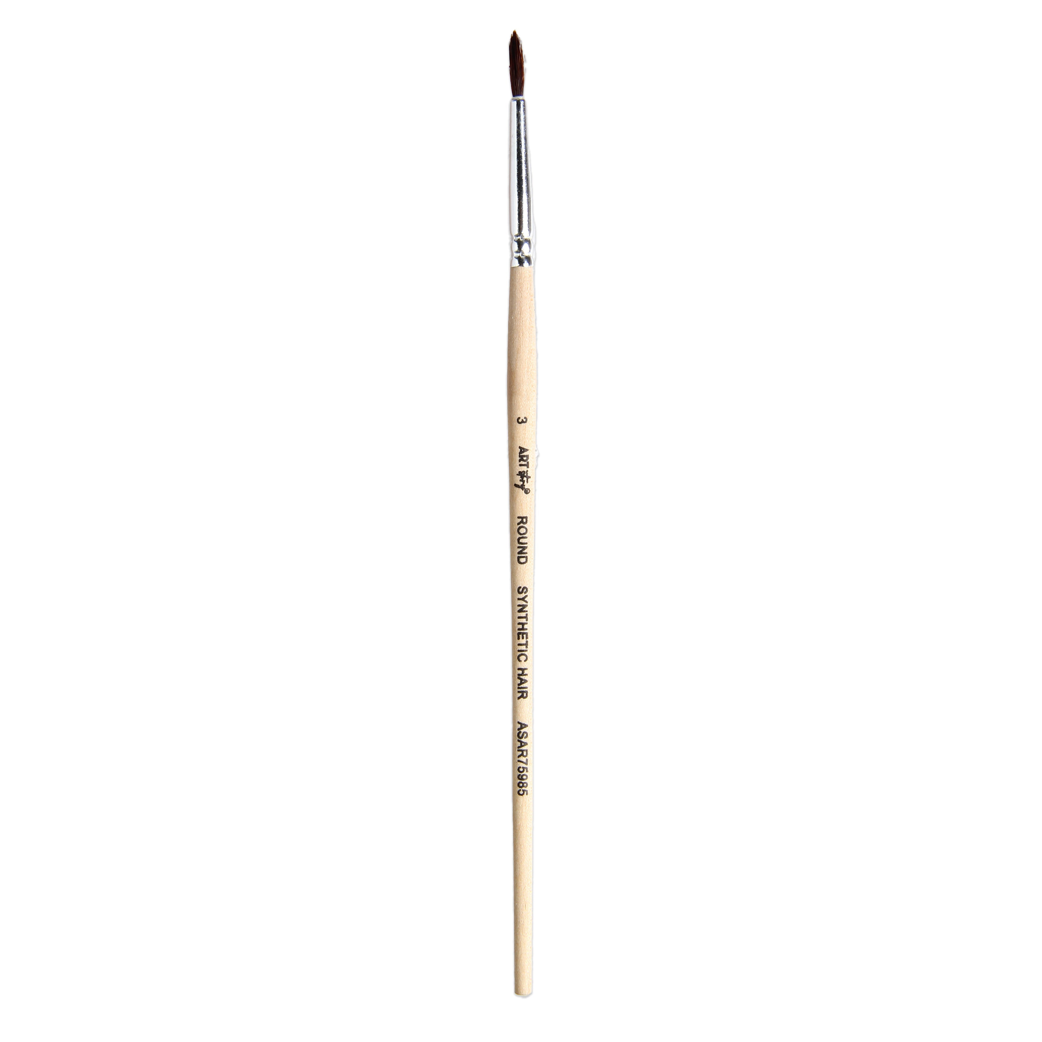 Watercolour Round Brush Synthetic (3) 165mm