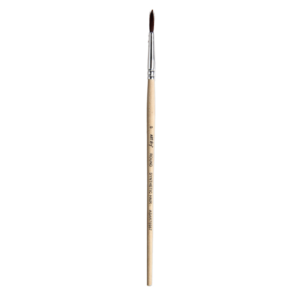 Watercolour Round Brush Synthetic (5) 165mm