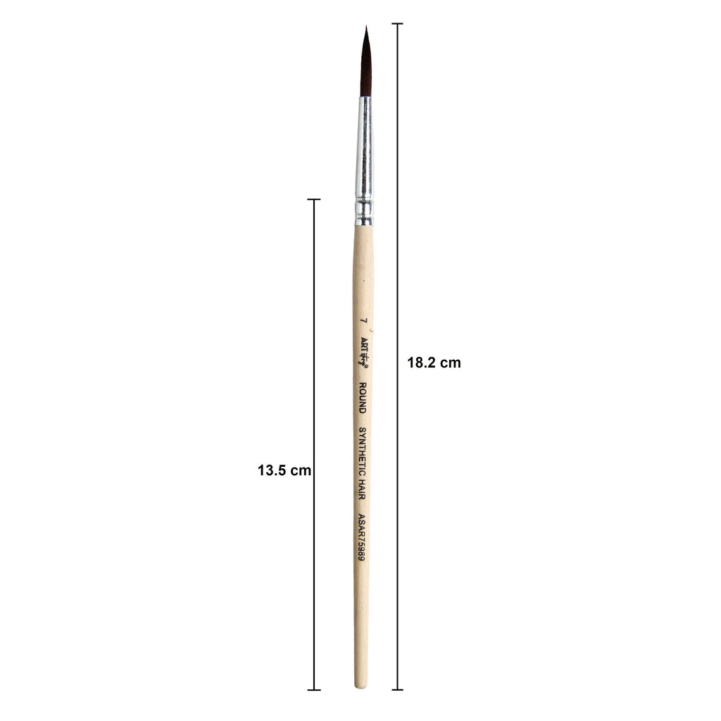 Watercolour Round Brush Synthetic (7) 165mm