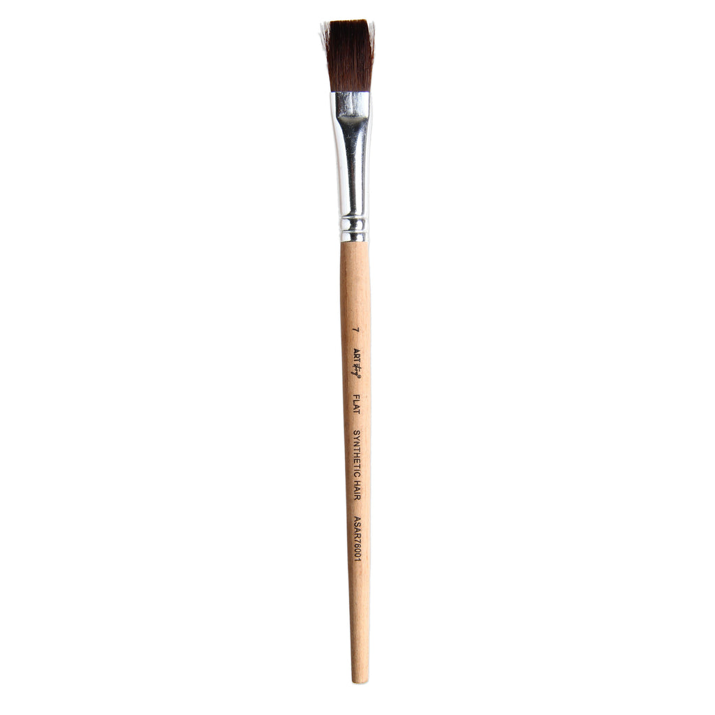 Watercolour Flat Brush Synthetic (7) 165mm