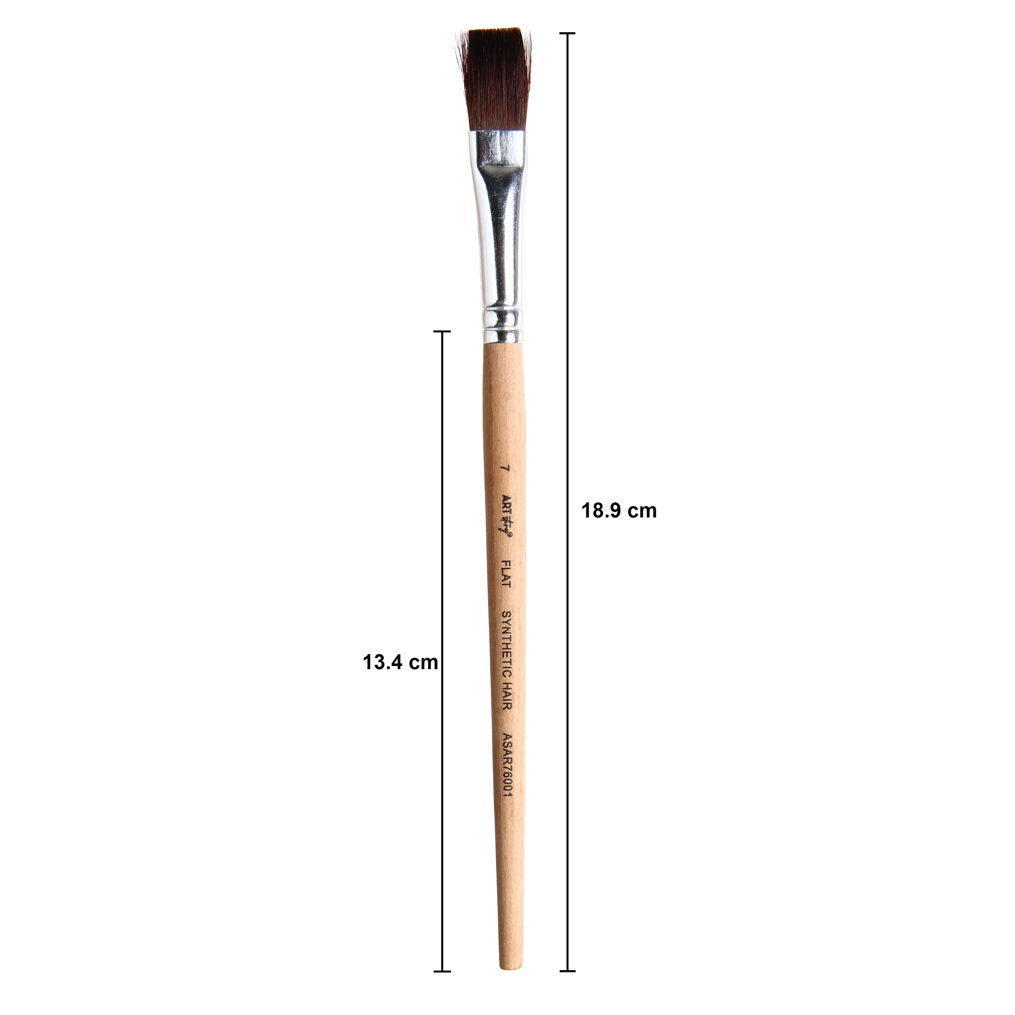 Watercolour Flat Brush Synthetic (7) 165mm