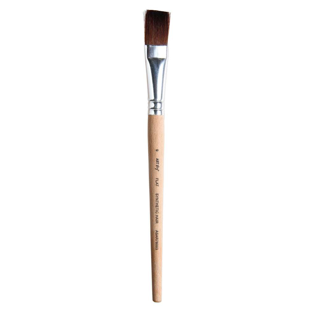Watercolour Flat Brush Synthetic (9) 165mm