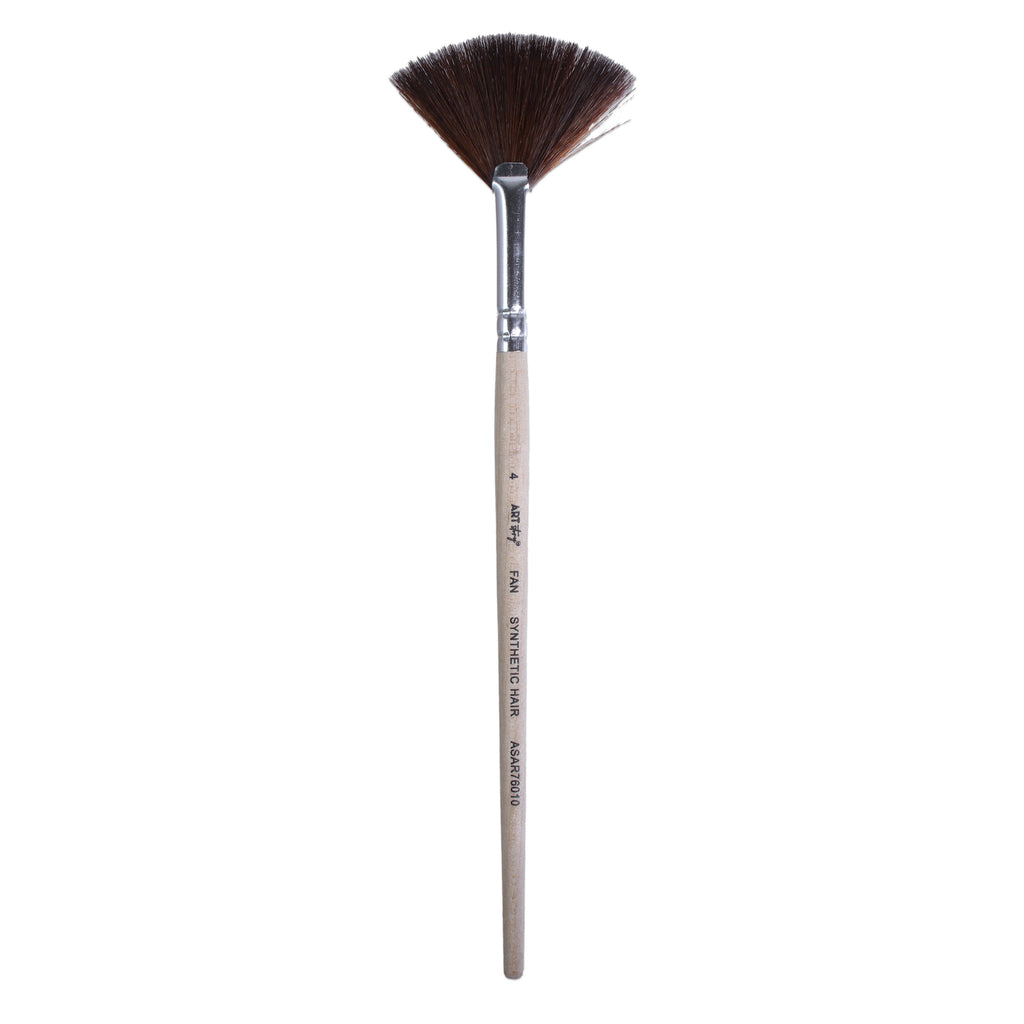 Watercolour Fan Brush Synthetic (4) 165mm