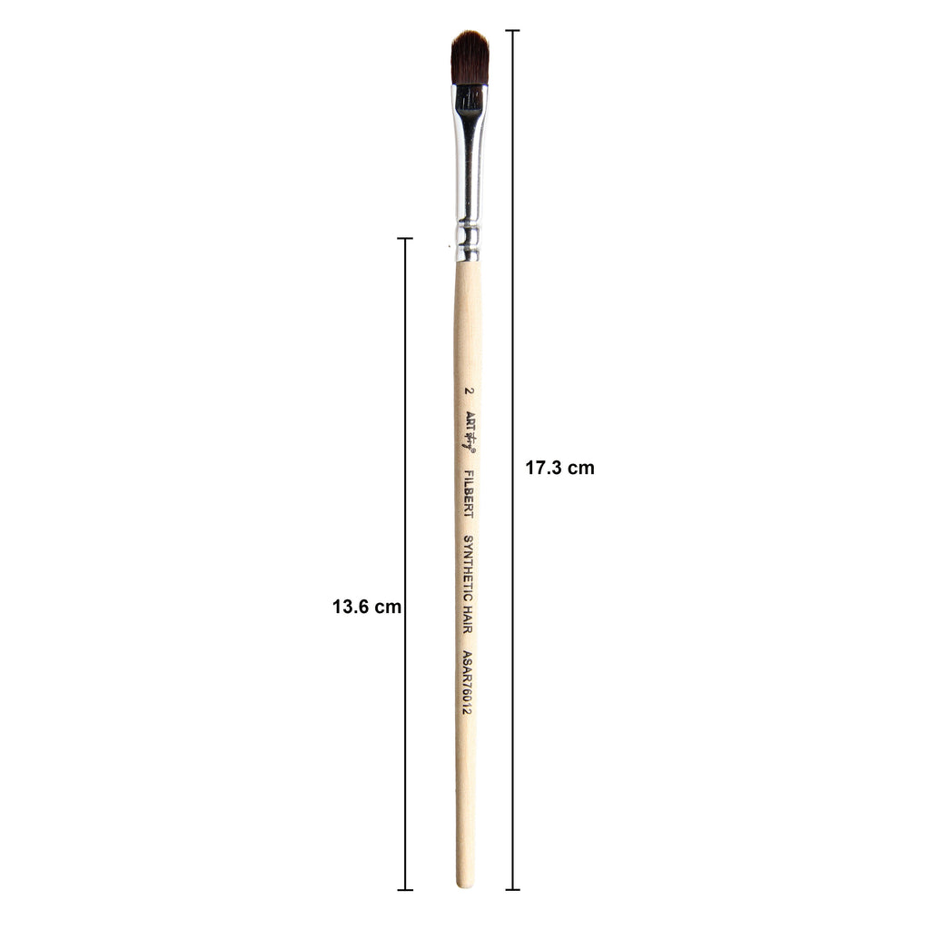 Watercolour Filbert Brush (2) 165mm