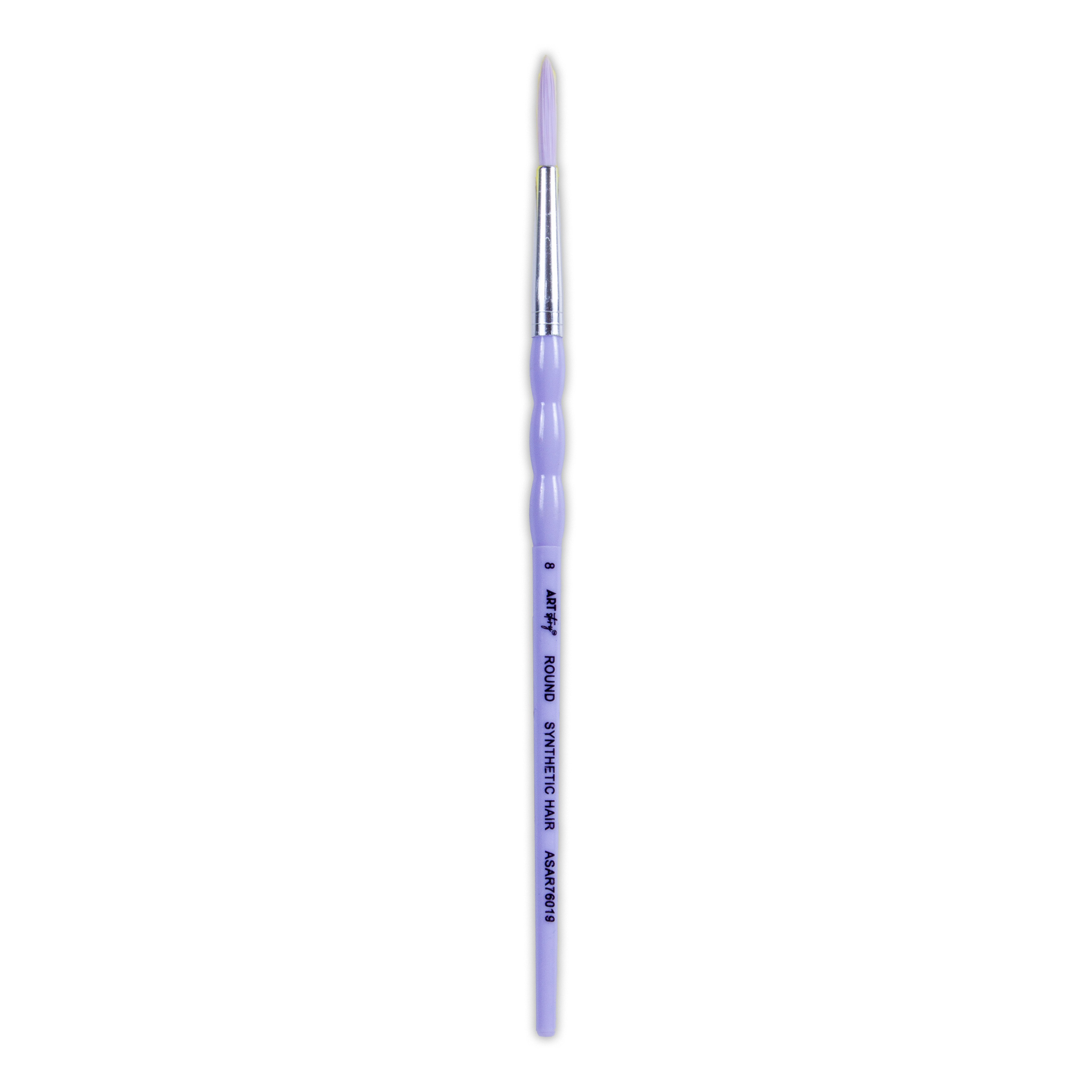 Kids Brush Round Synthetic Hair Size 8 Handle Length 150mm 1pc