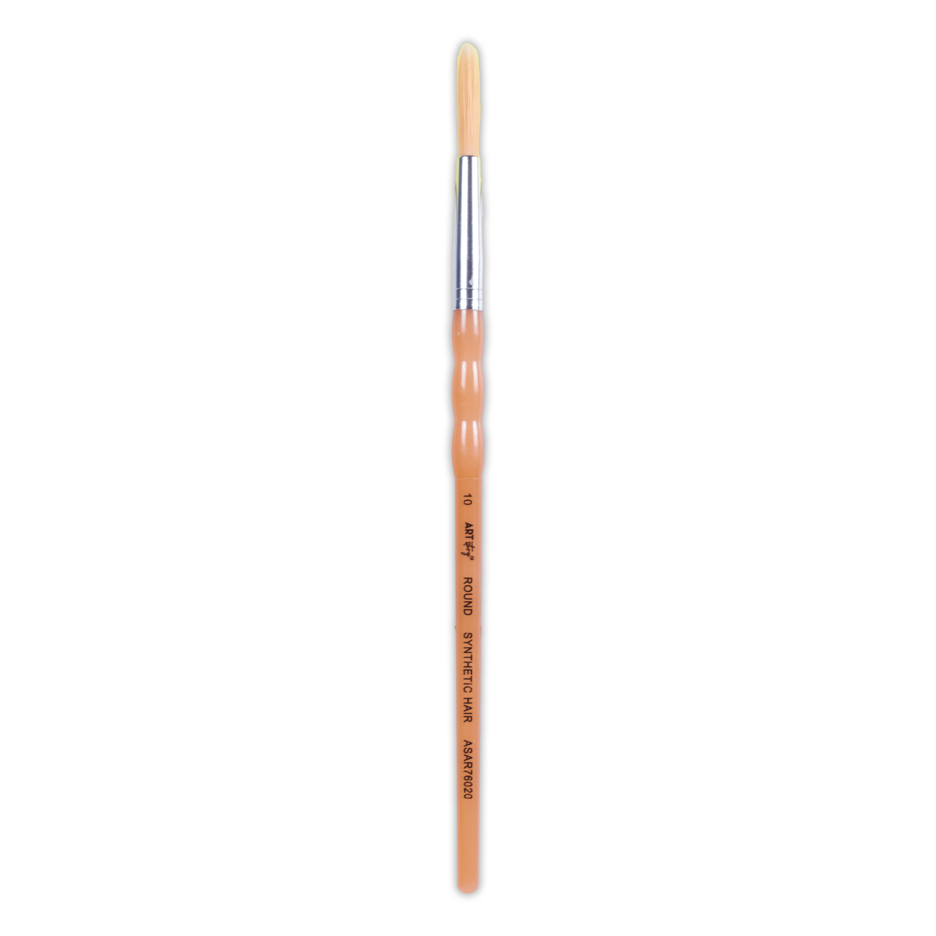 Kids Brush Round Synthetic Hair Size 10 Handle Length 150mm 1pc