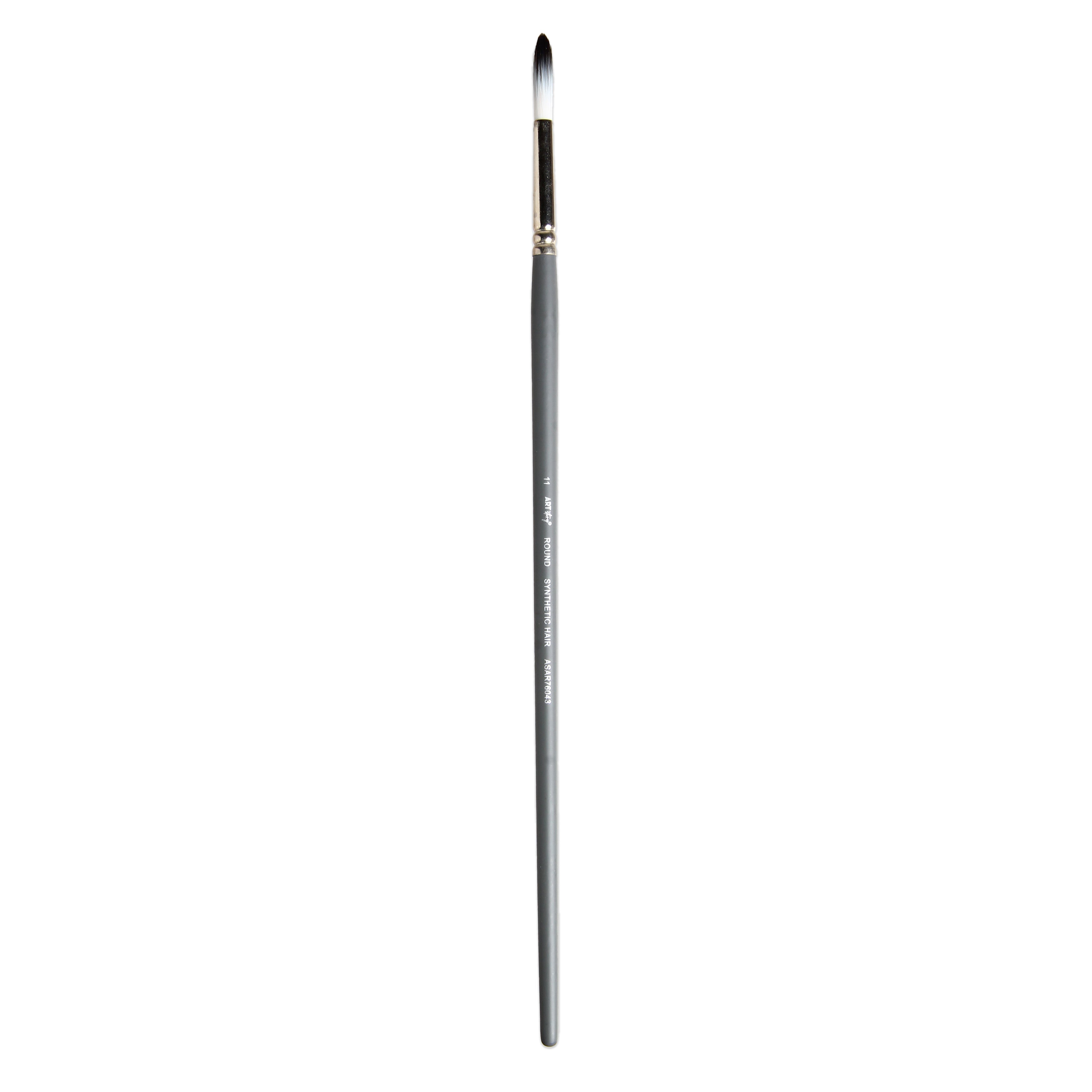 Long Handle Brush Round Synthetic Hair Size 11 Handle Length 250mm