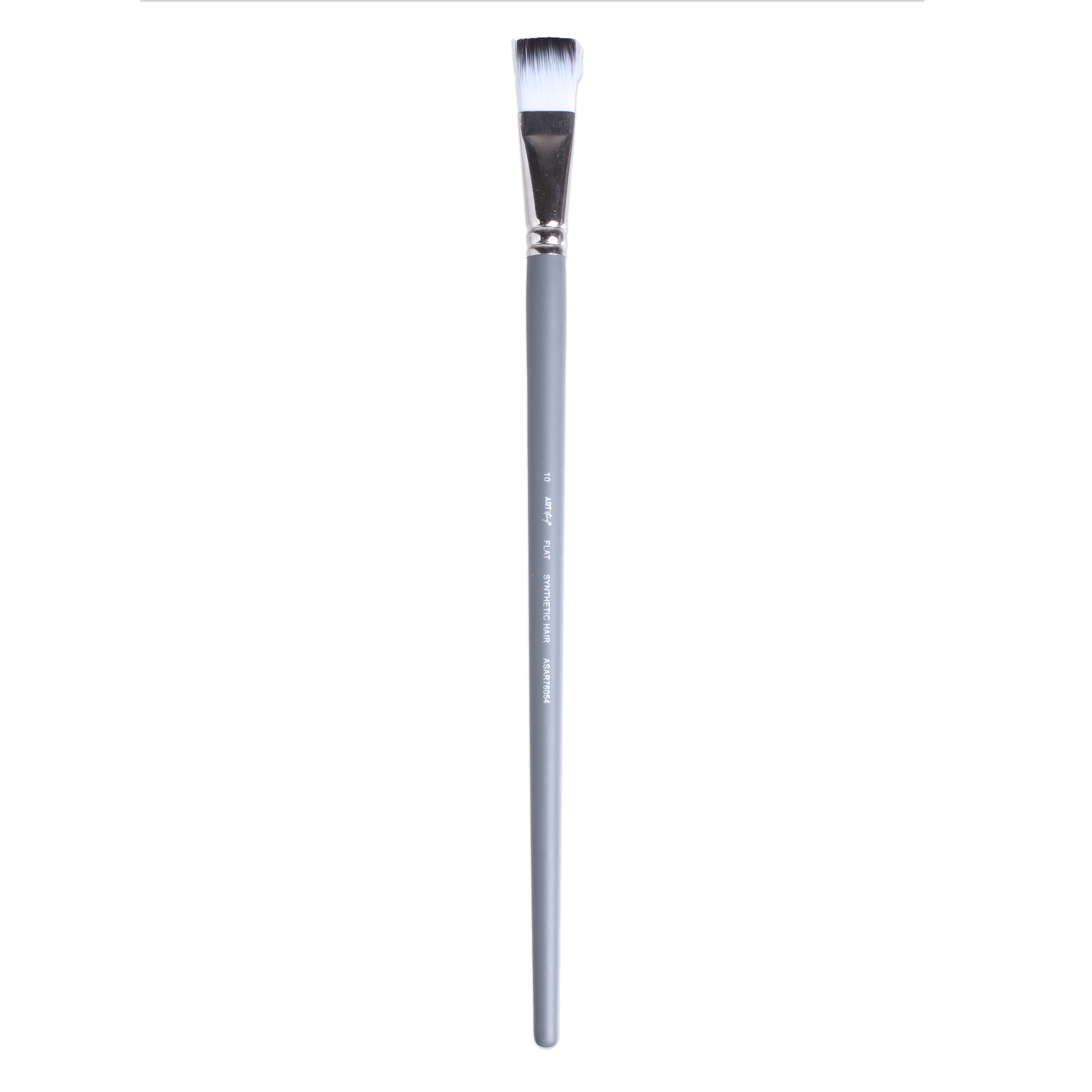 Long Handle Brush Flat Synthetic Hair Size 10 Handle Length 250mm