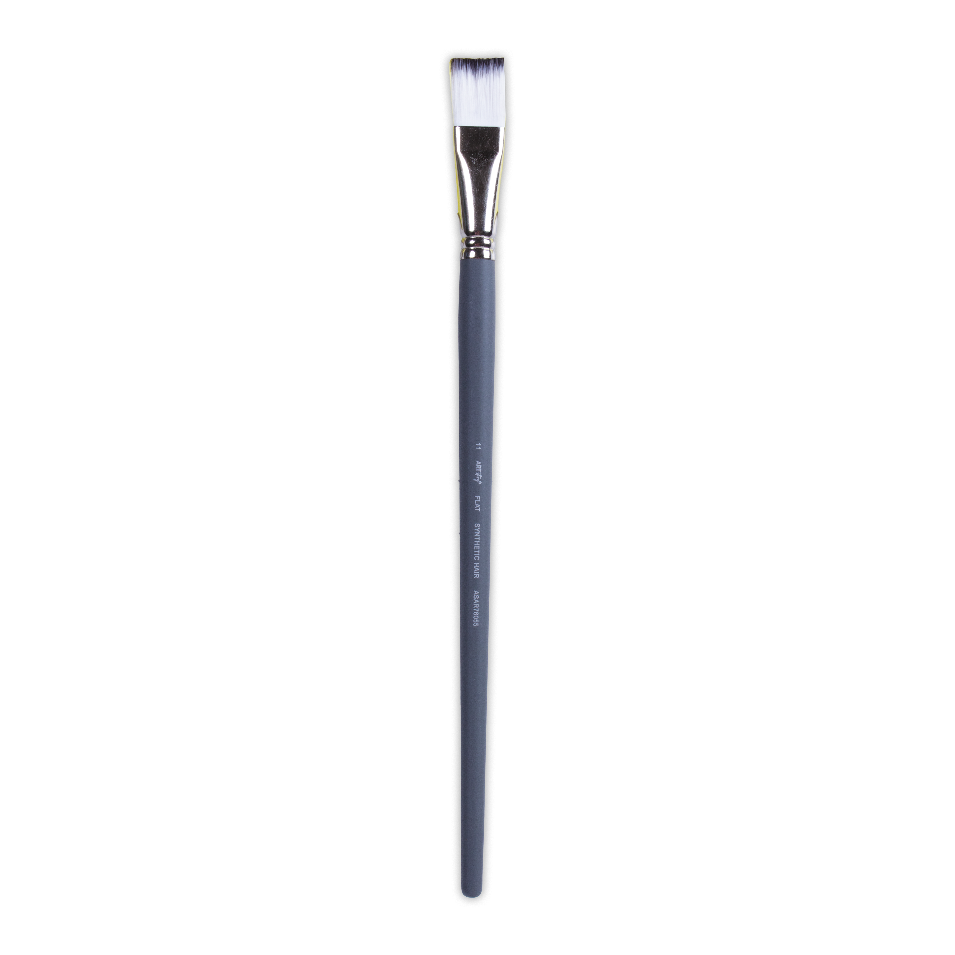 Long Handle Brush Flat Synthetic Hair Size 11 Handle Length 250mm 1pc