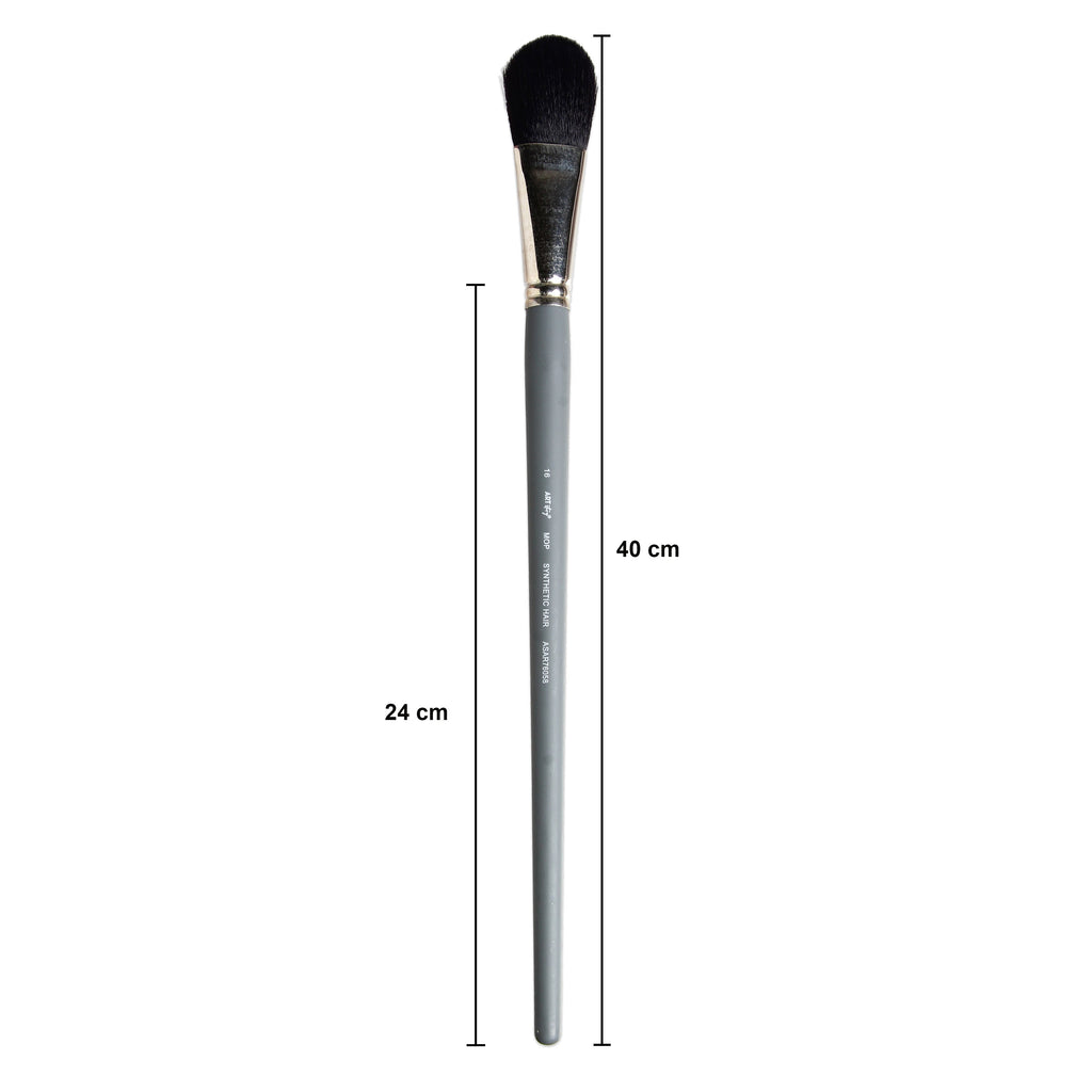 Long Handle Mop Brush Synthetic Hair Size 16 Handle Length 250mm