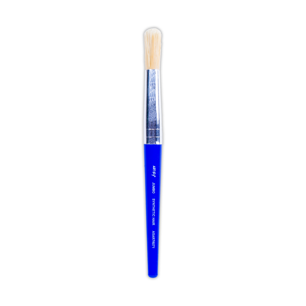 Jumbo Hobby Brush Synthetic Hair Aqua Handle Length 130mm 1pc