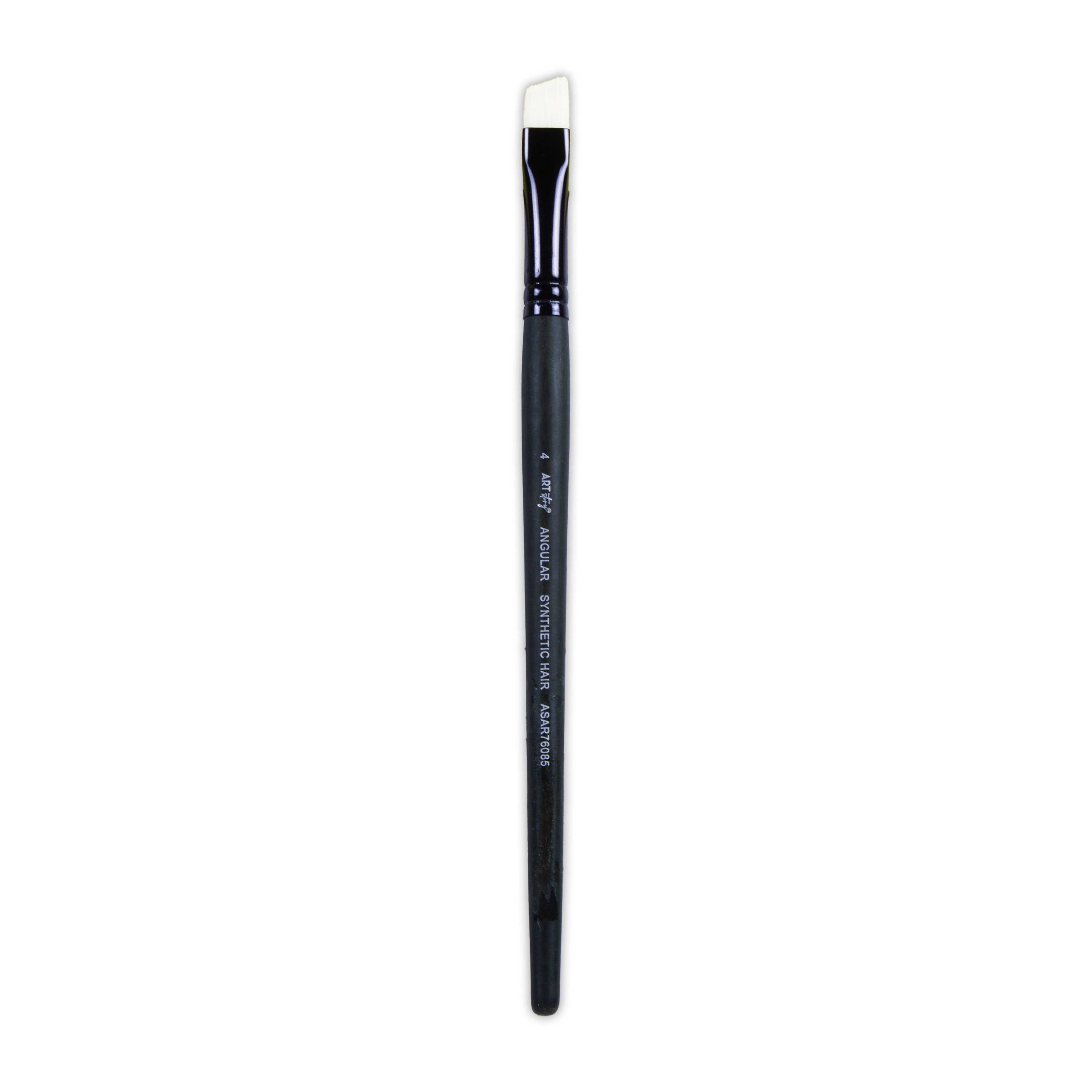 Pro Oil Brush Angular Synthetic Hair Size 4 Handle Length 165mm 1pc