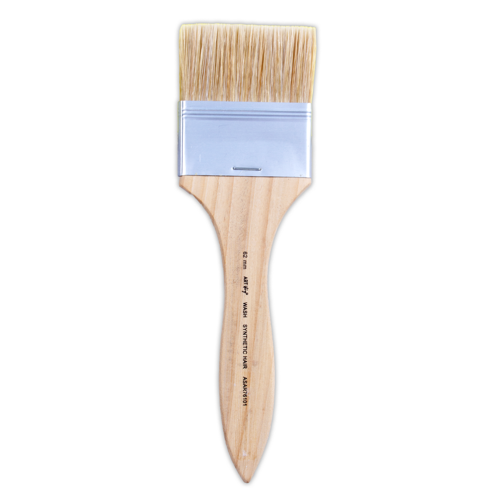 Wash Brush White Bristle Size 62mm 1pc