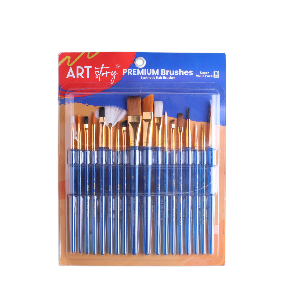 VALUE PACK 18 BRUSHES BLISTER