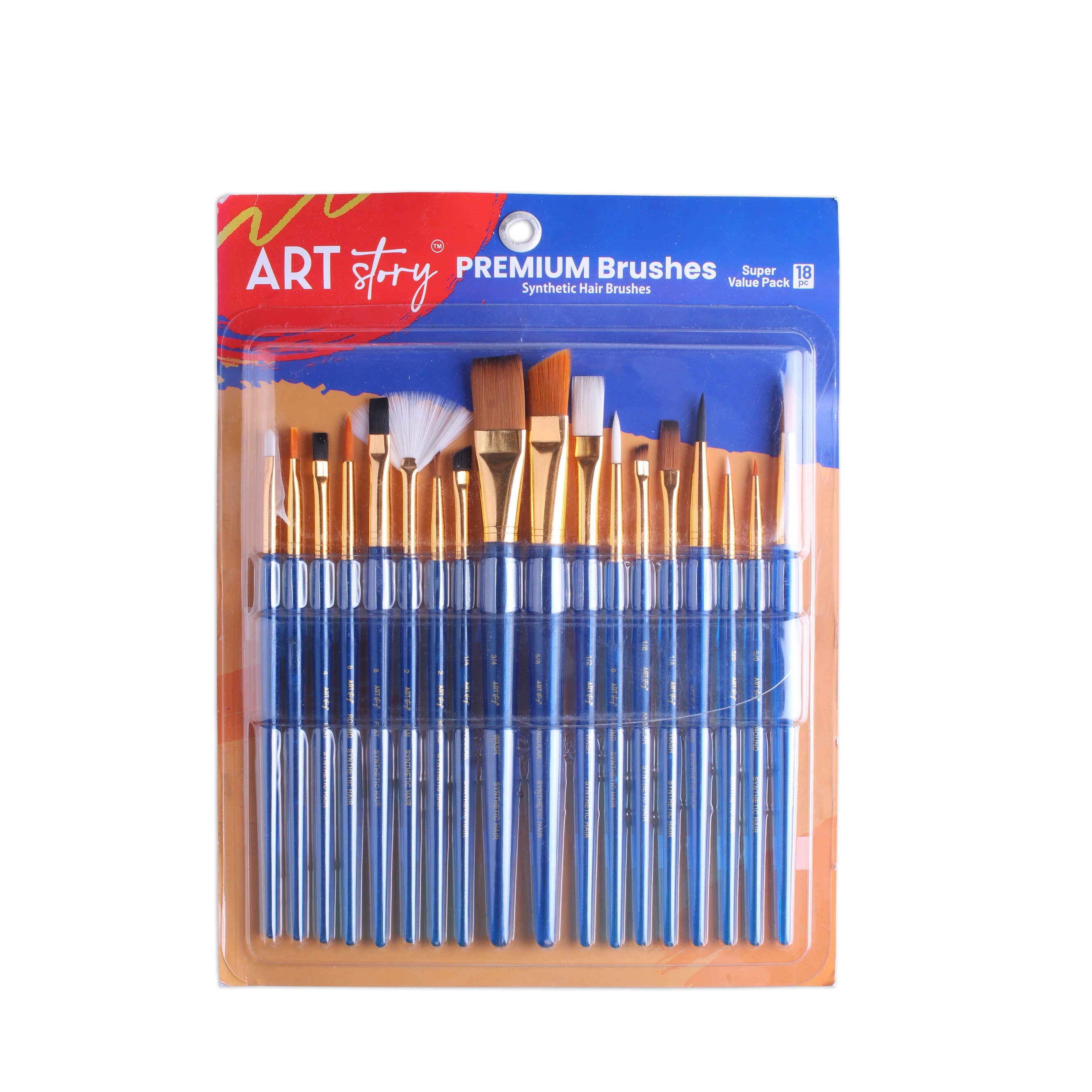 VALUE PACK 18 BRUSHES BLISTER