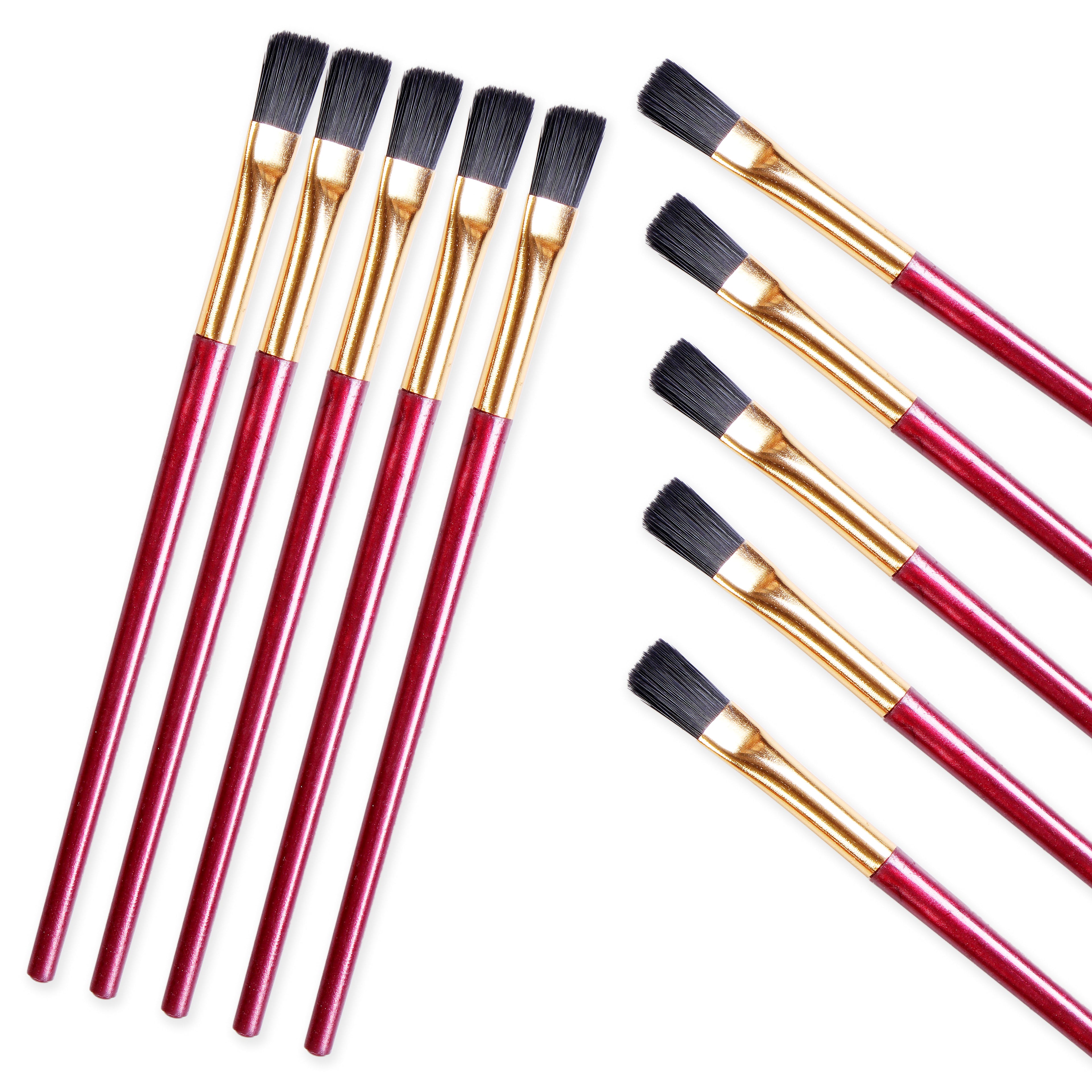 Eco Brush Flat 115mm Set Of 10pc