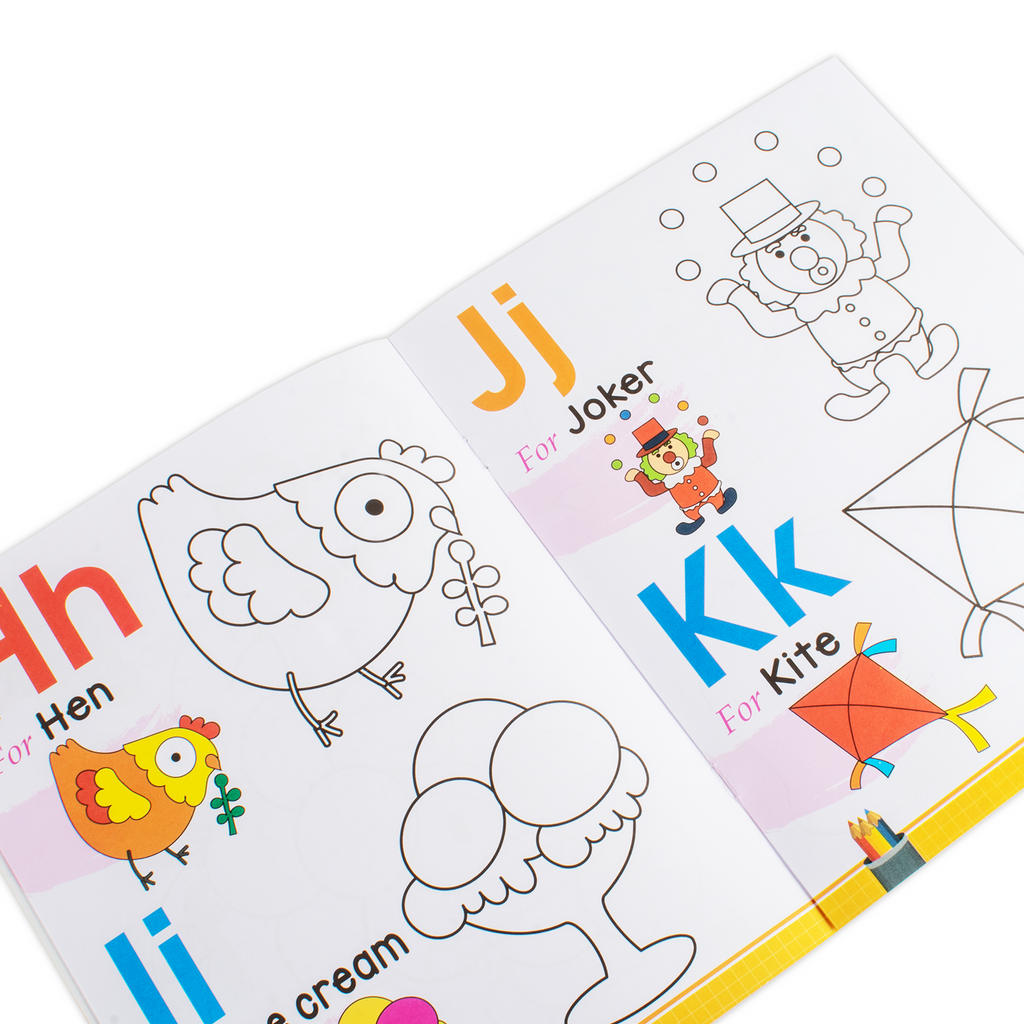 ALPHABET COLOURING BOOK 1pc
