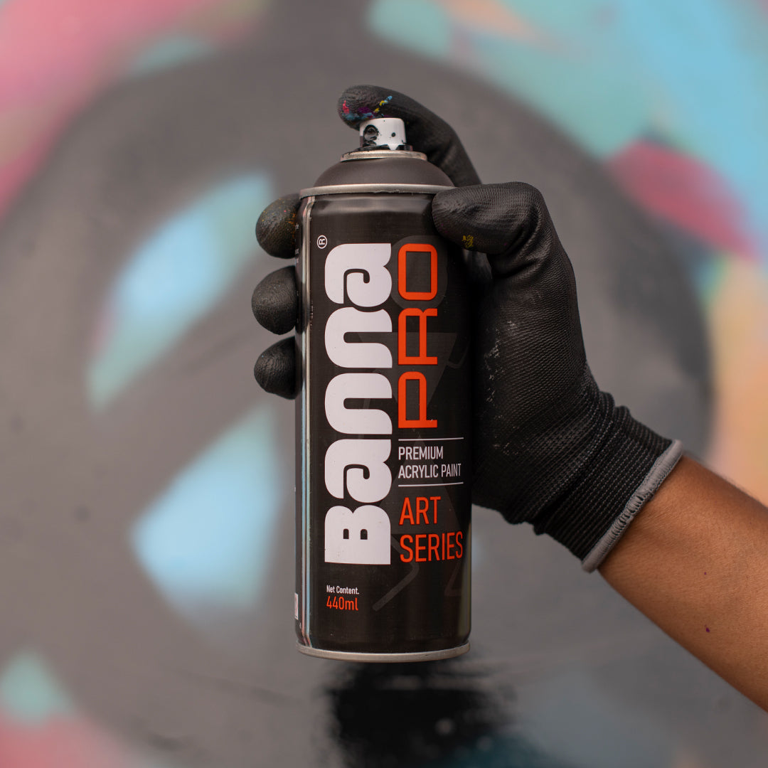Graffiti Spray Paint Anthracite Grey 400ml Bottle