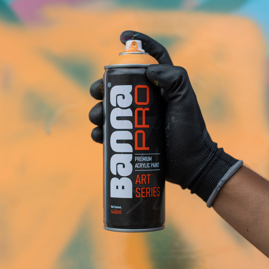 Graffiti Spray Paint Apricot 400ml Bottle