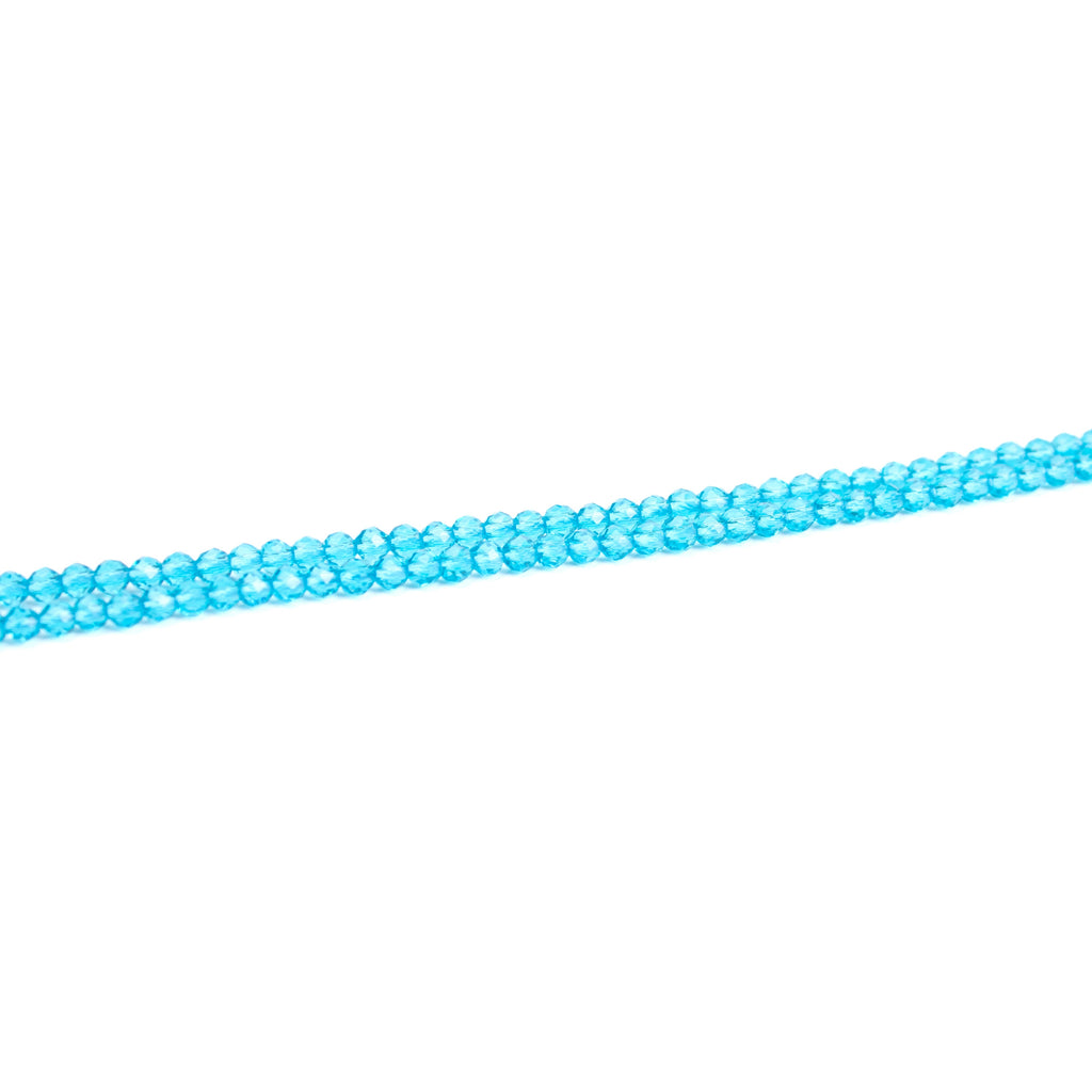 Designer Hydro Beads Turquoise 3mm 1String