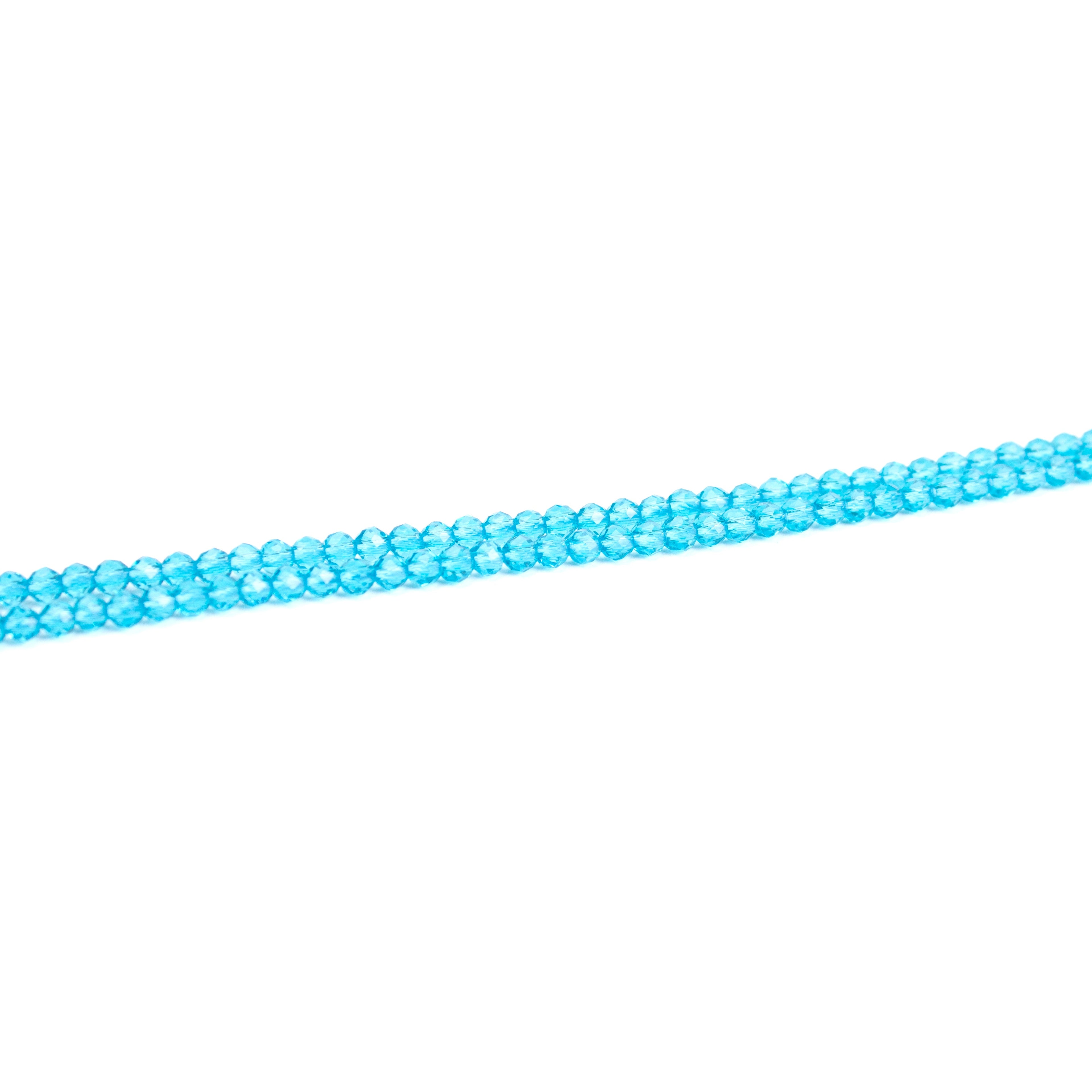 Designer Hydro Beads Turquoise 3mm 1String