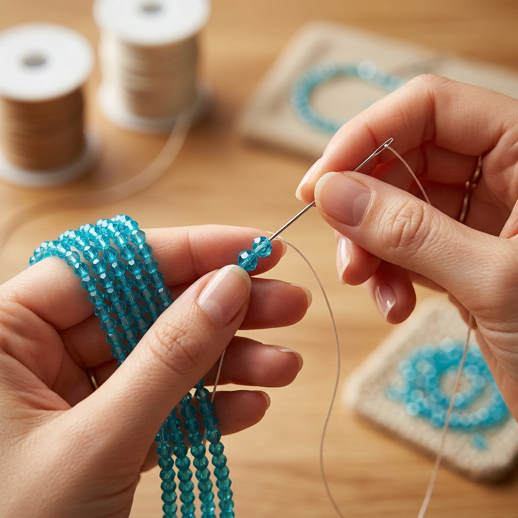 Designer Hydro Beads Turquoise 3mm 1String