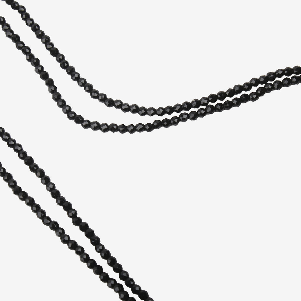 Designer Hydro Beads Black 3mm 1String