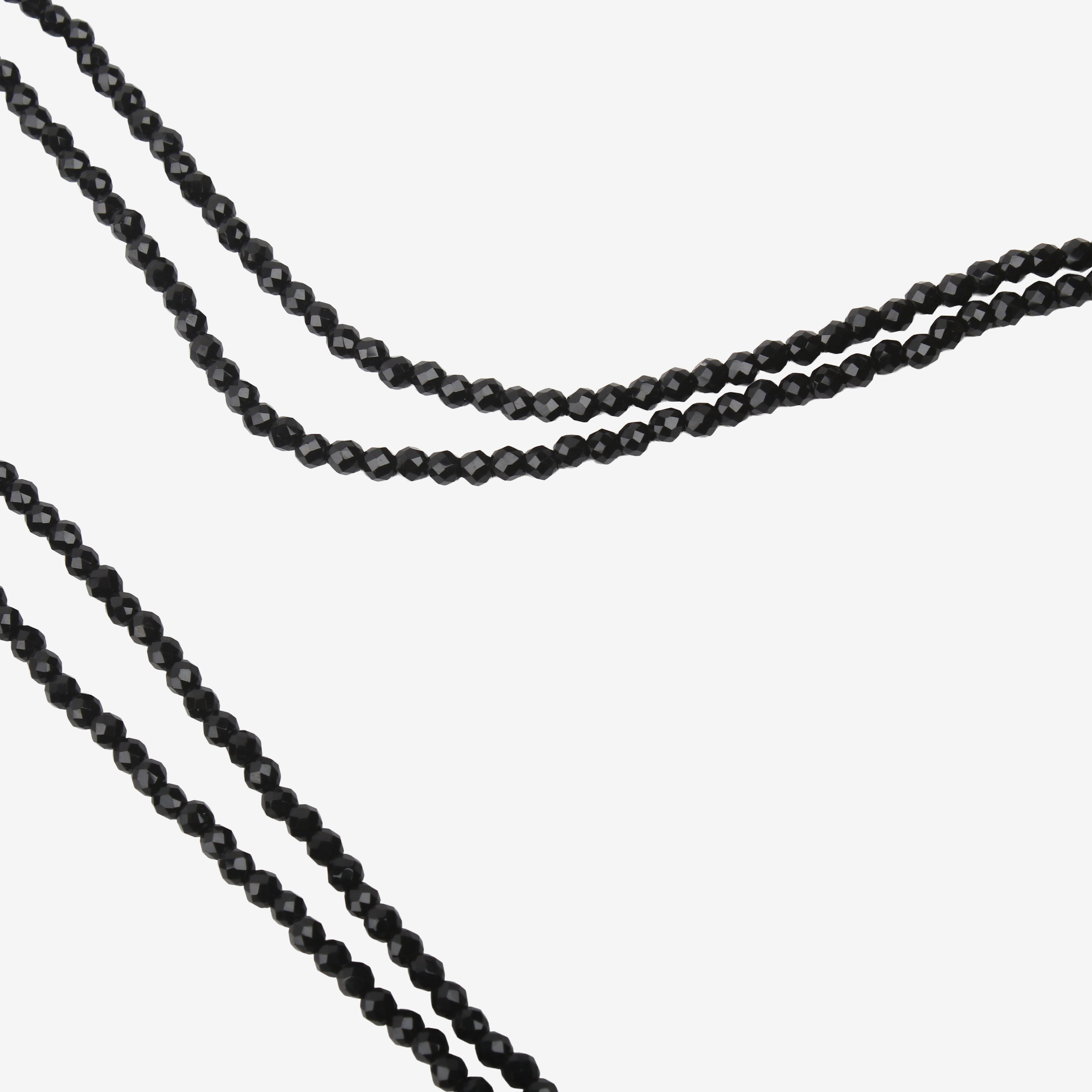 Designer Hydro Beads Black 3mm 1String