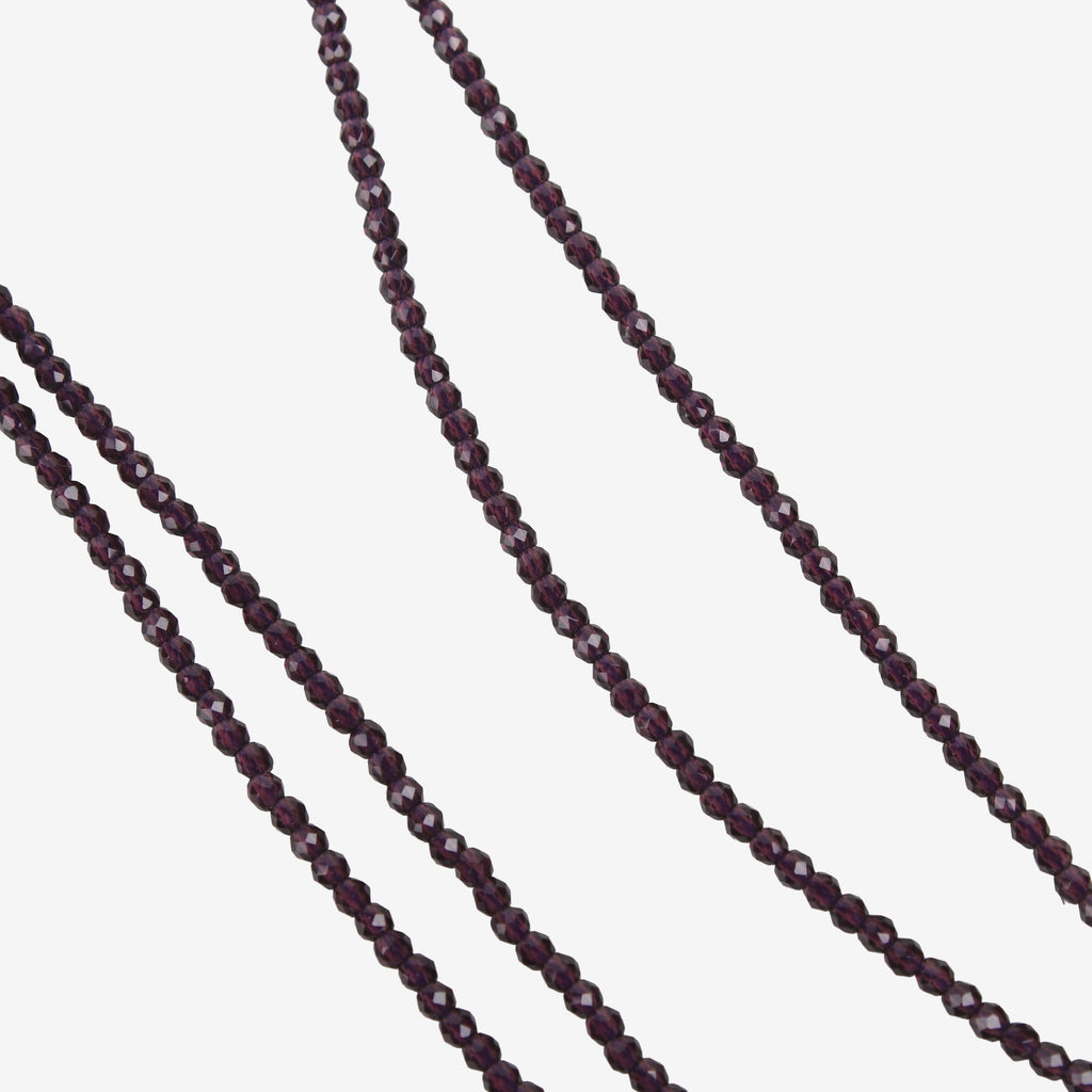 Designer Hydro Beads Wine 2mm 1String
