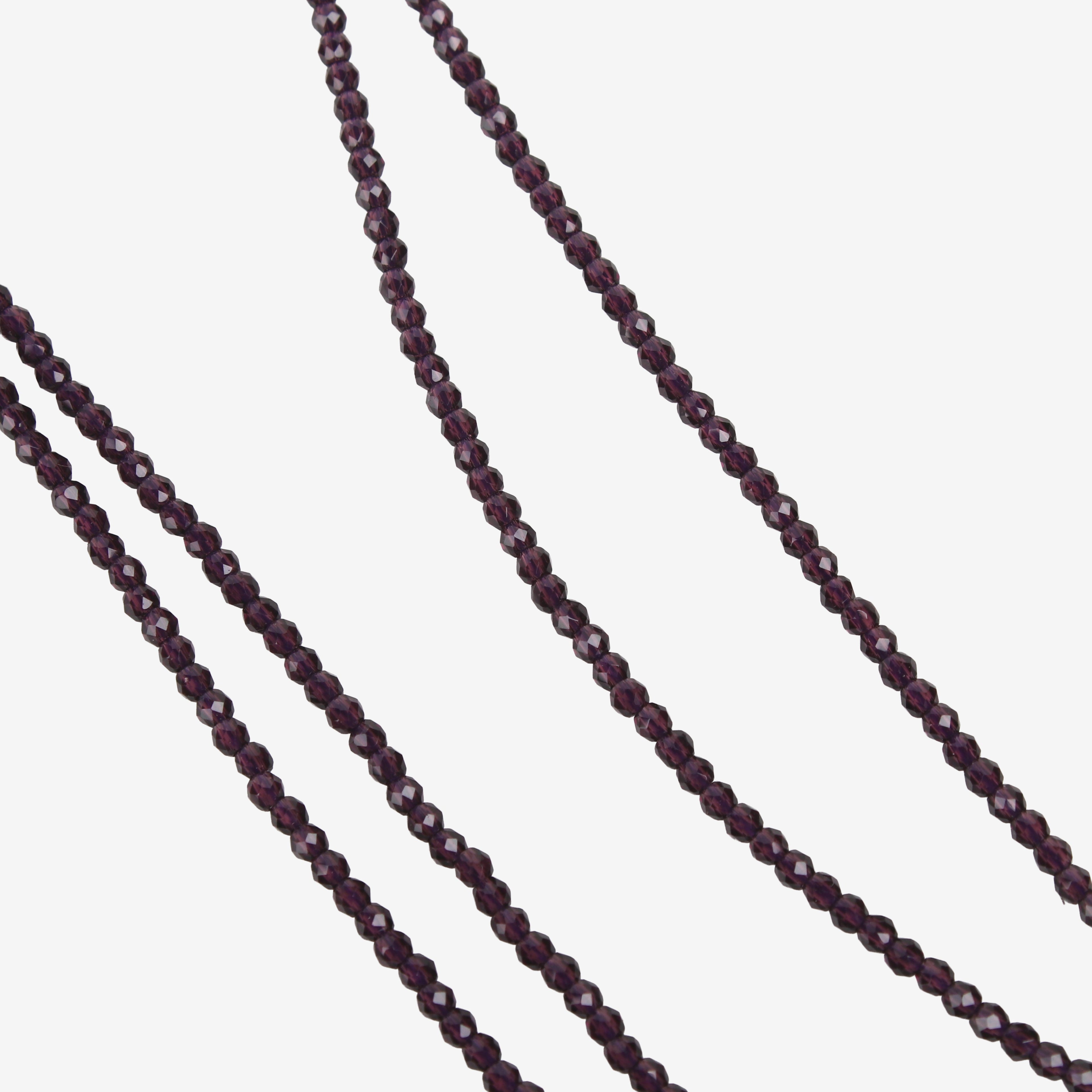 Designer Hydro Beads Wine 2mm 1String