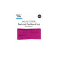 Nylon Twisted Cord 0.5mm Hot Pink 5mtr