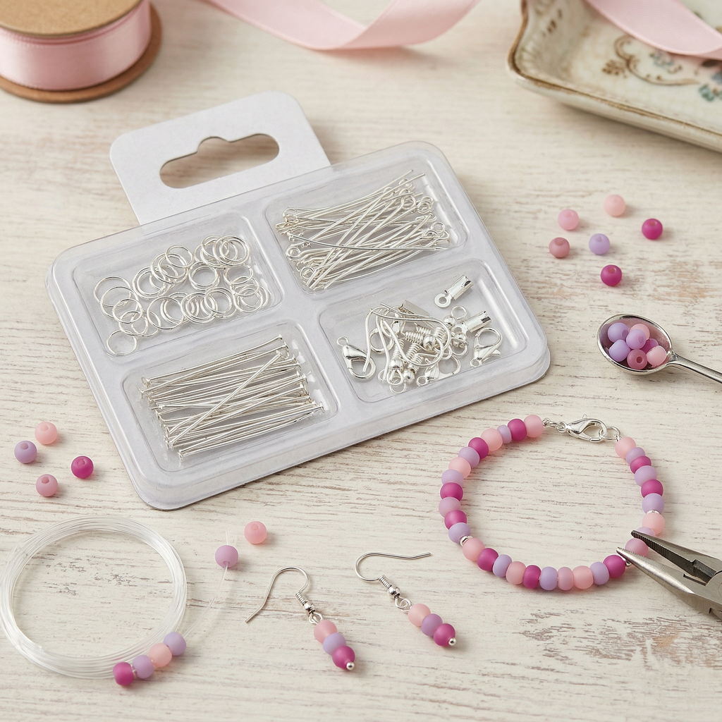 Jewellery Findings Silver 12gm 4 Comp Blister