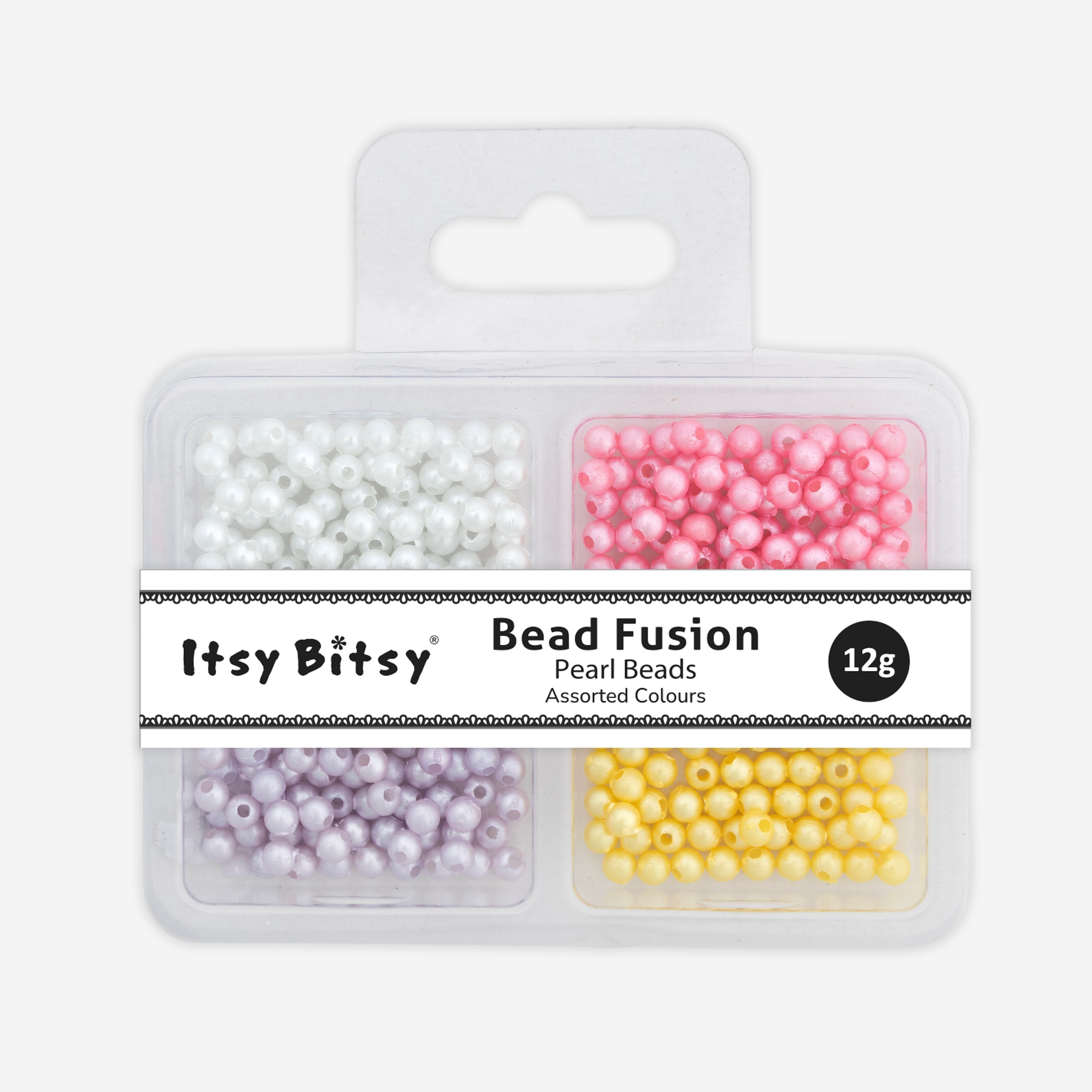 Pearl Beads Rosy Sky 12gm 4 Comp Blister