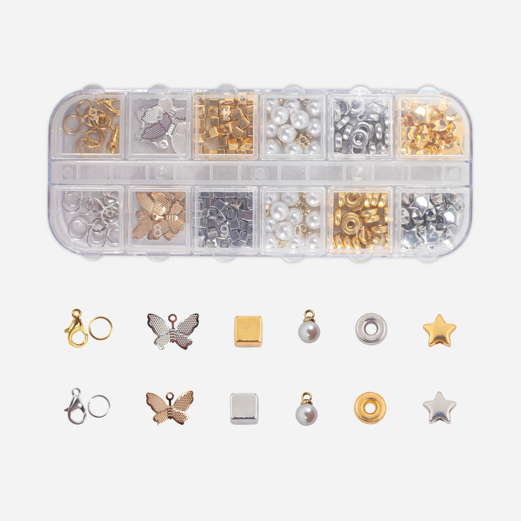 Jewellery Findings - Metallic Glitz, 17 X 23cm, 12 compartments, 1 Box