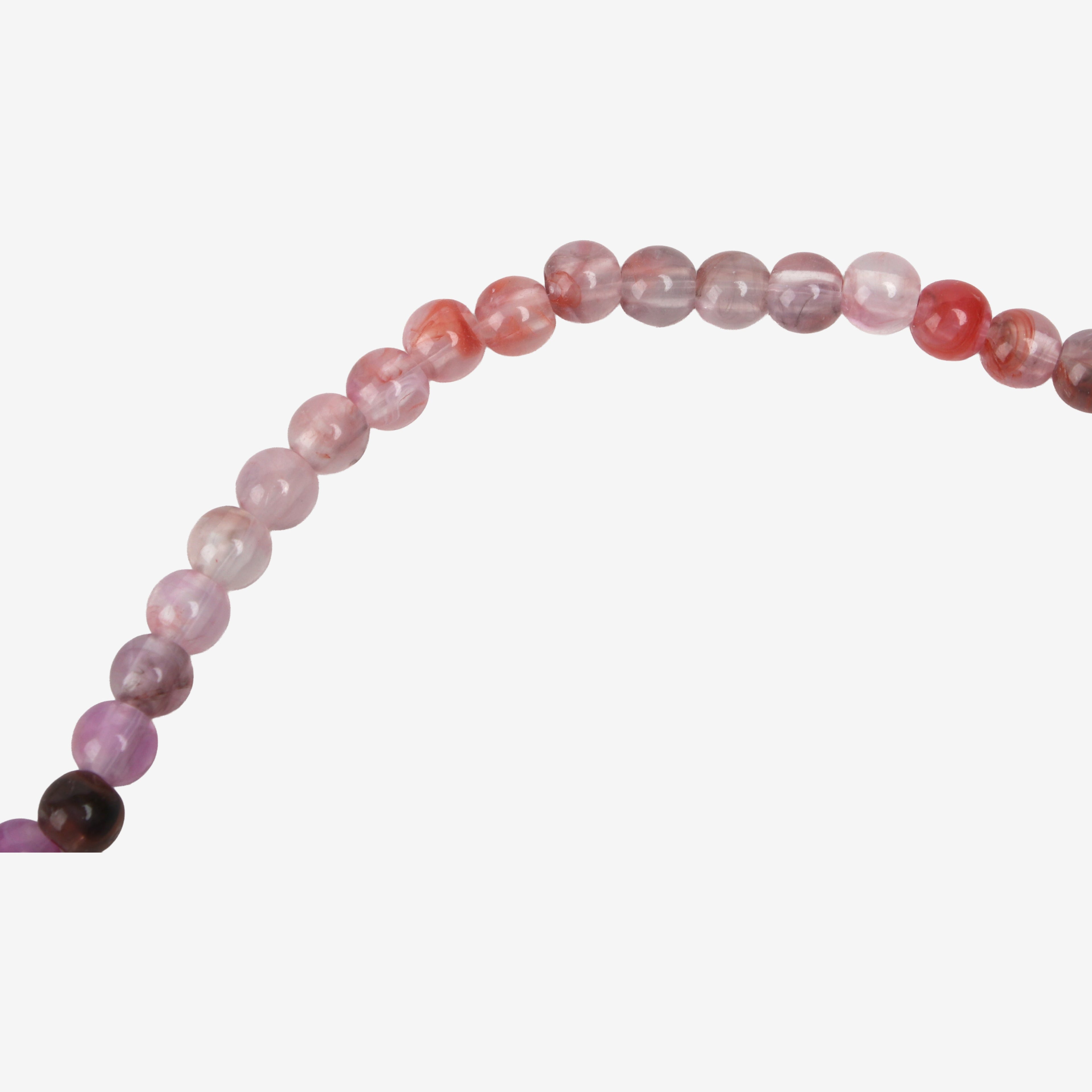 Amethyst Art Beads Round 6mm 45 Beads 1 String